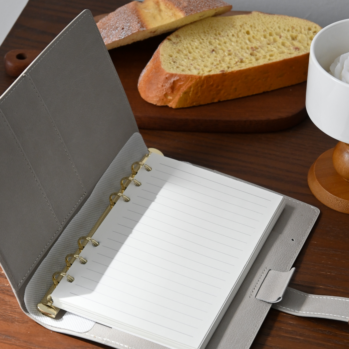 Leather Cover Magnetic Closing Notebook