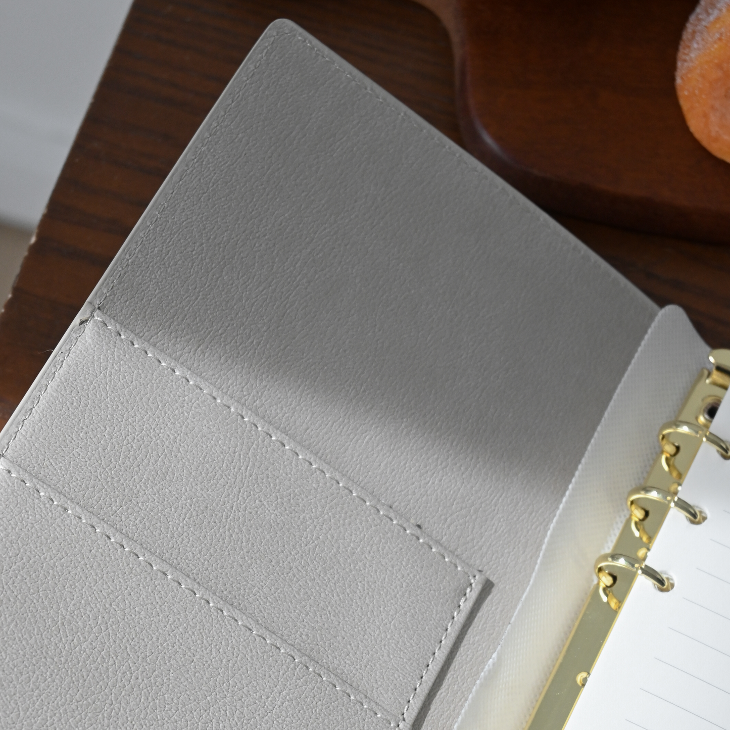 Personalised Leather Cover Magnetic Closing Notebook with Pen Singapore