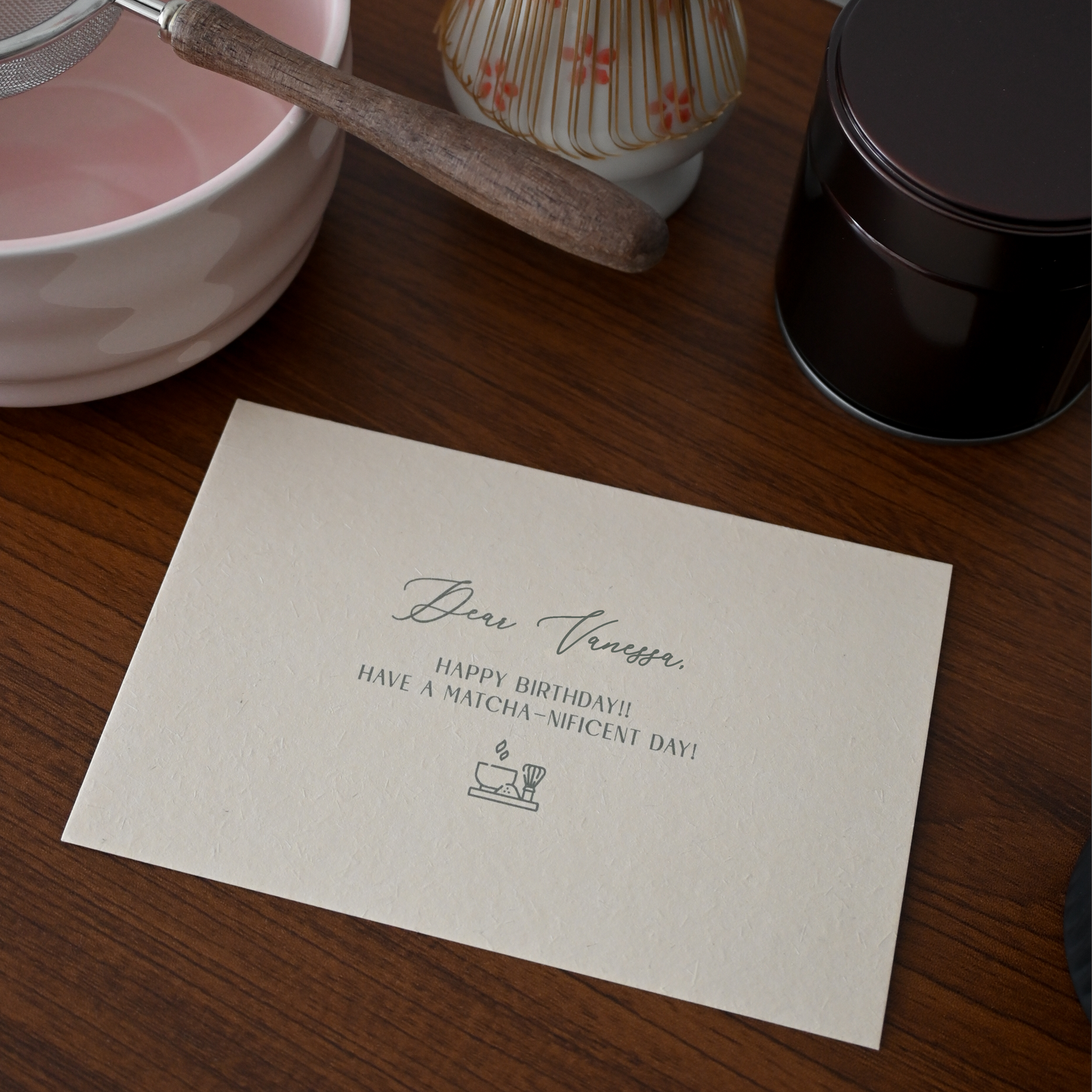 Personalised Matcha & Me Gift Set Singapore