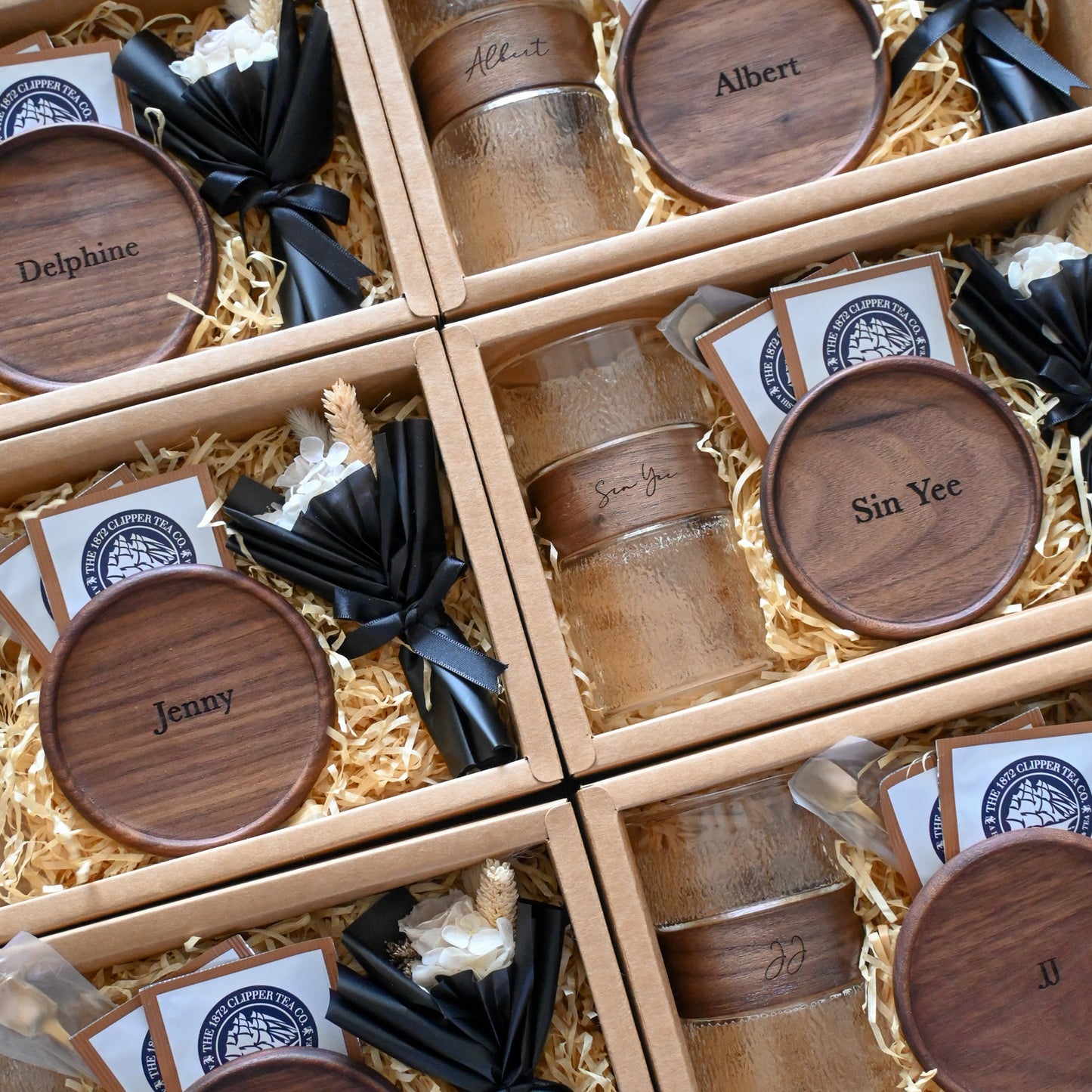 Personalised Gift Set Cup Coaster Singapore