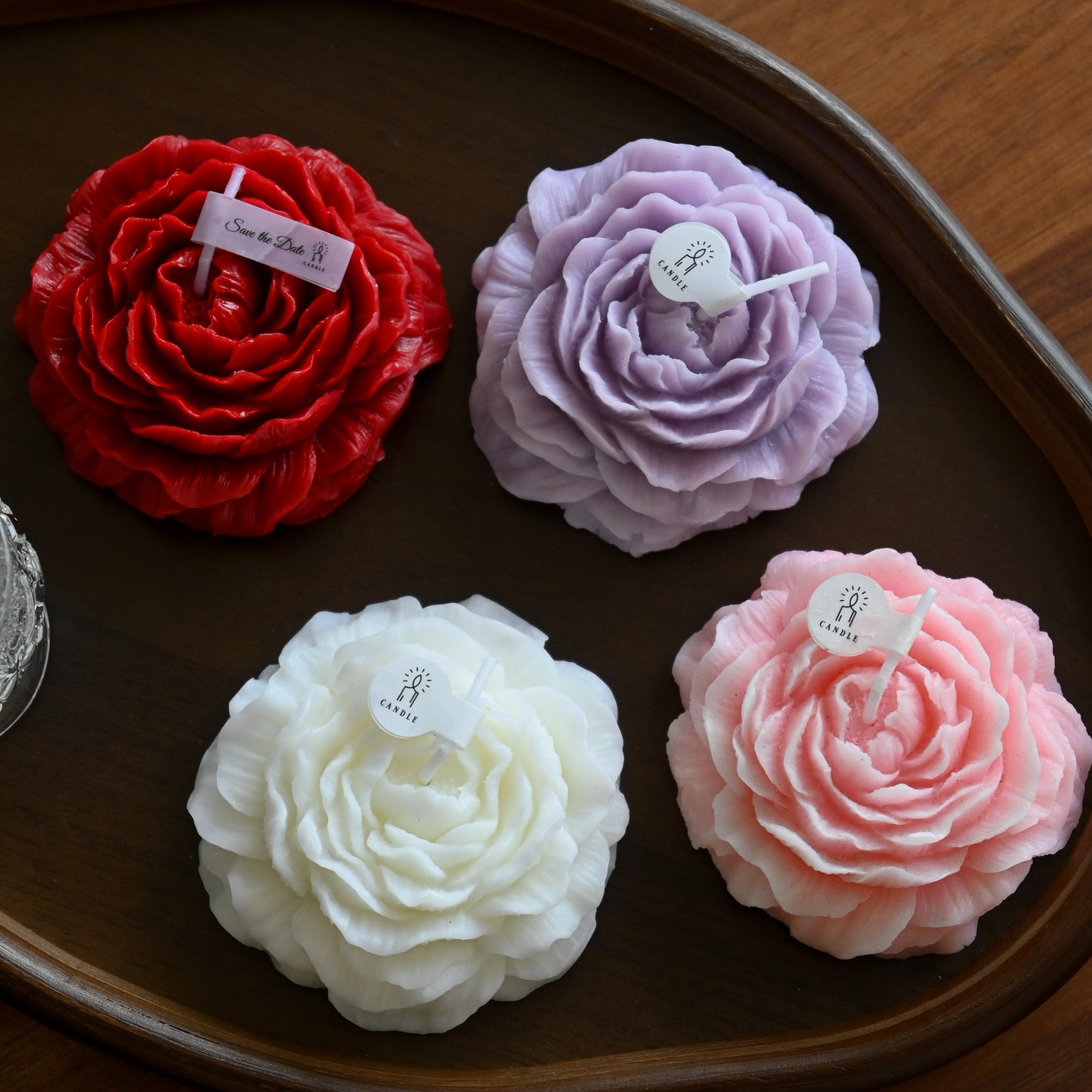 Scented Peony Candle