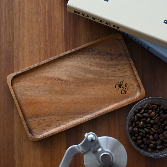 Personalised Acacia Wooden Tray Singapore