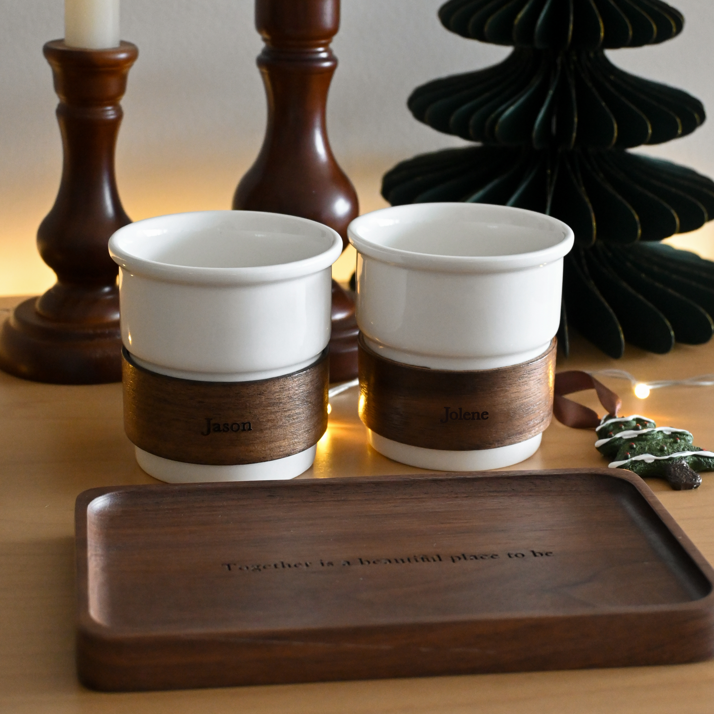 Personalised Couple Gift Set - The Mistletoe Moment  | Singapore