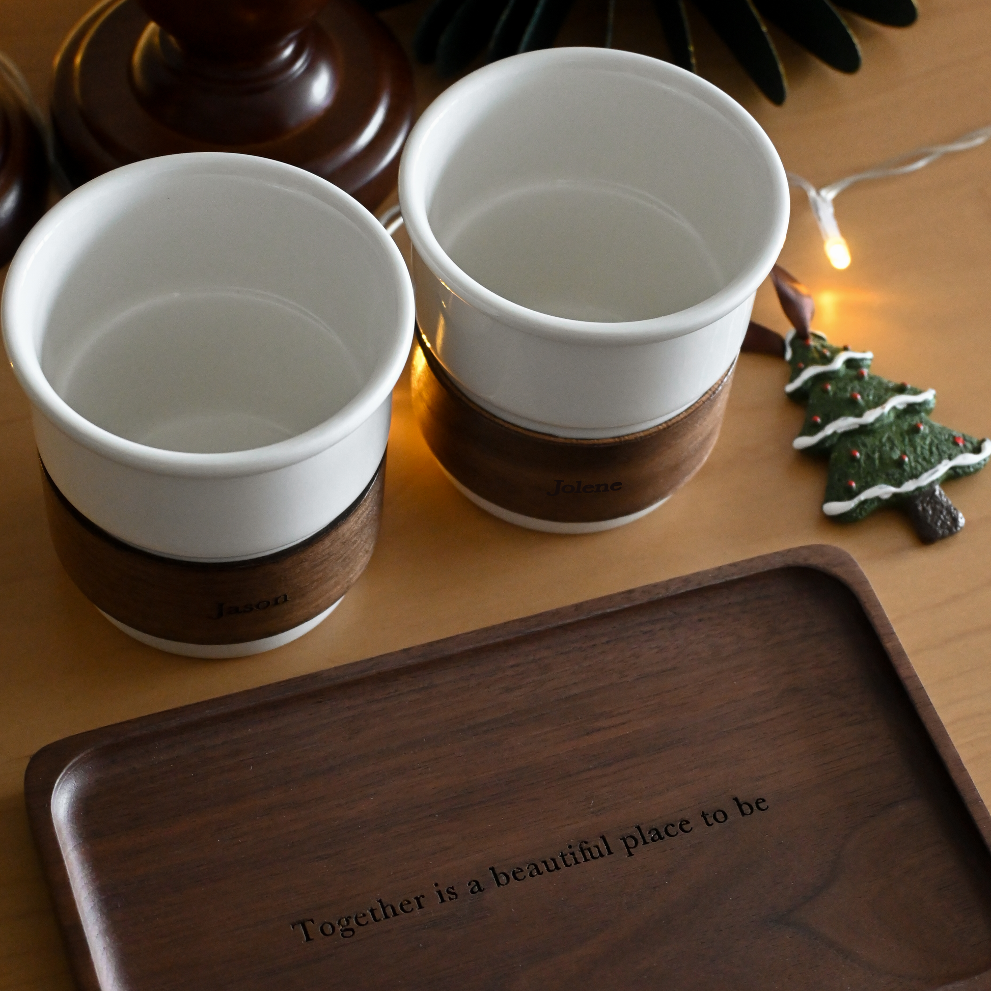 Personalised Couple Gift Set - The Mistletoe Moment  | Singapore