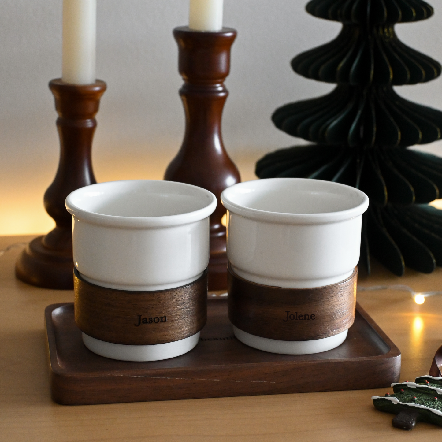 Personalised Couple Gift Set - The Mistletoe Moment  | Singapore