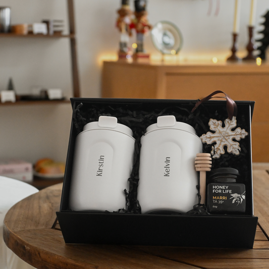 Personalised Couple Gift Set - Frosted Moments | Singapore