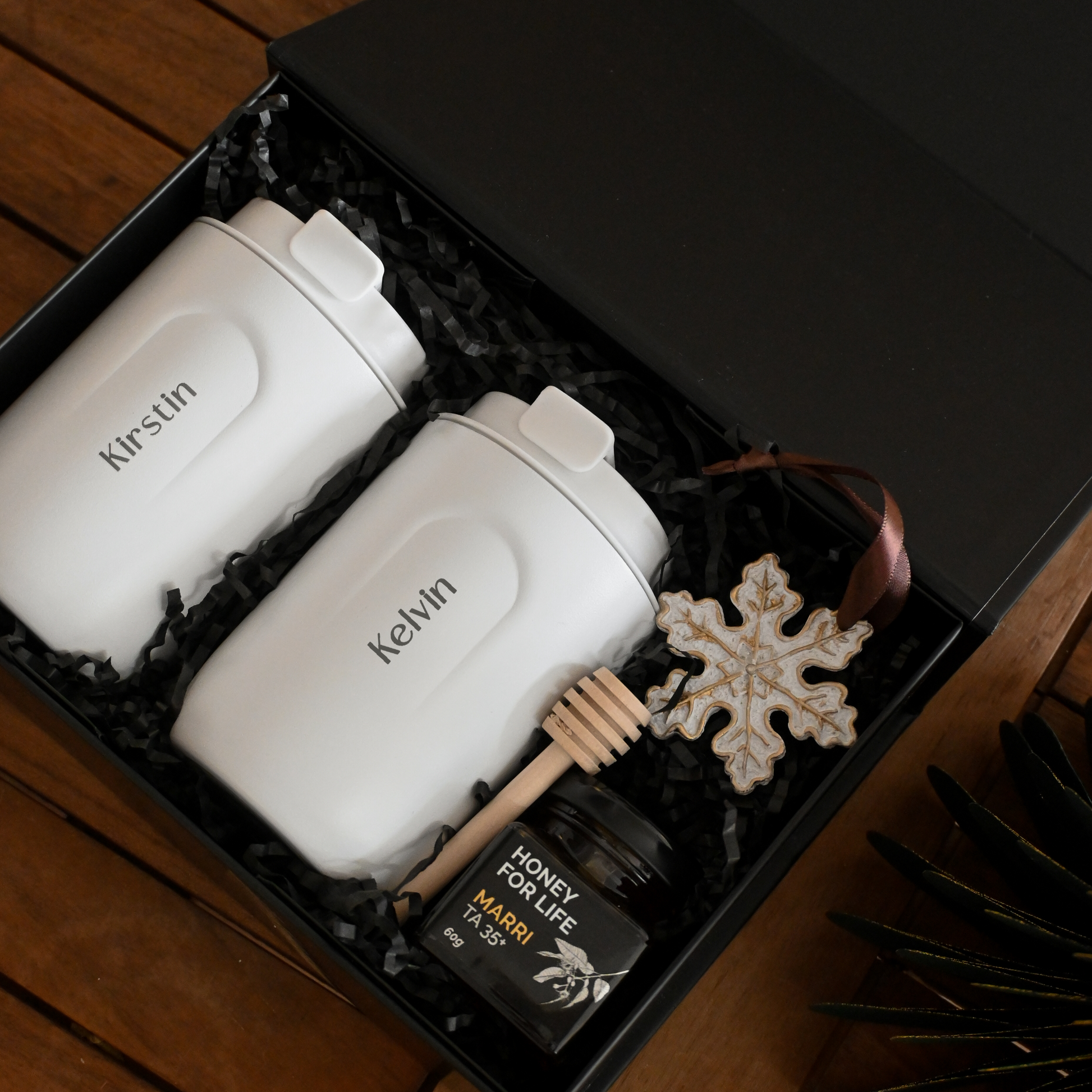 Personalised Couple Gift Set - Frosted Moments | Singapore