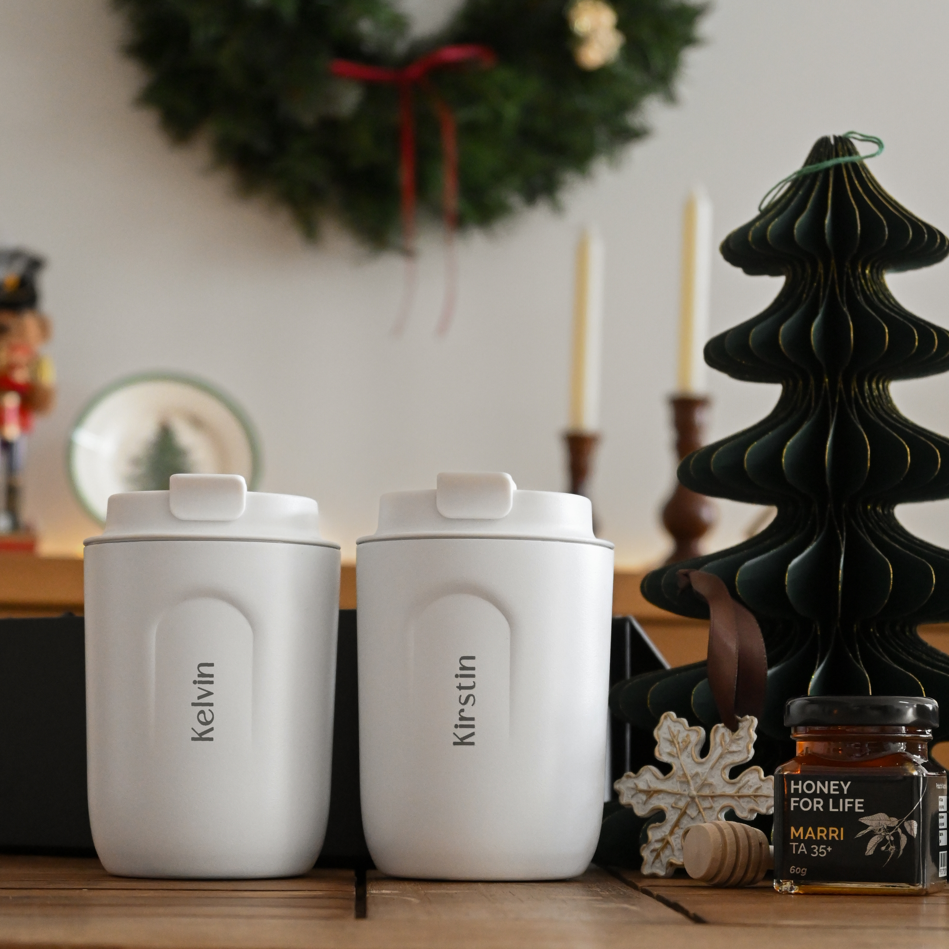 Personalised Couple Gift Set - Frosted Moments | Singapore