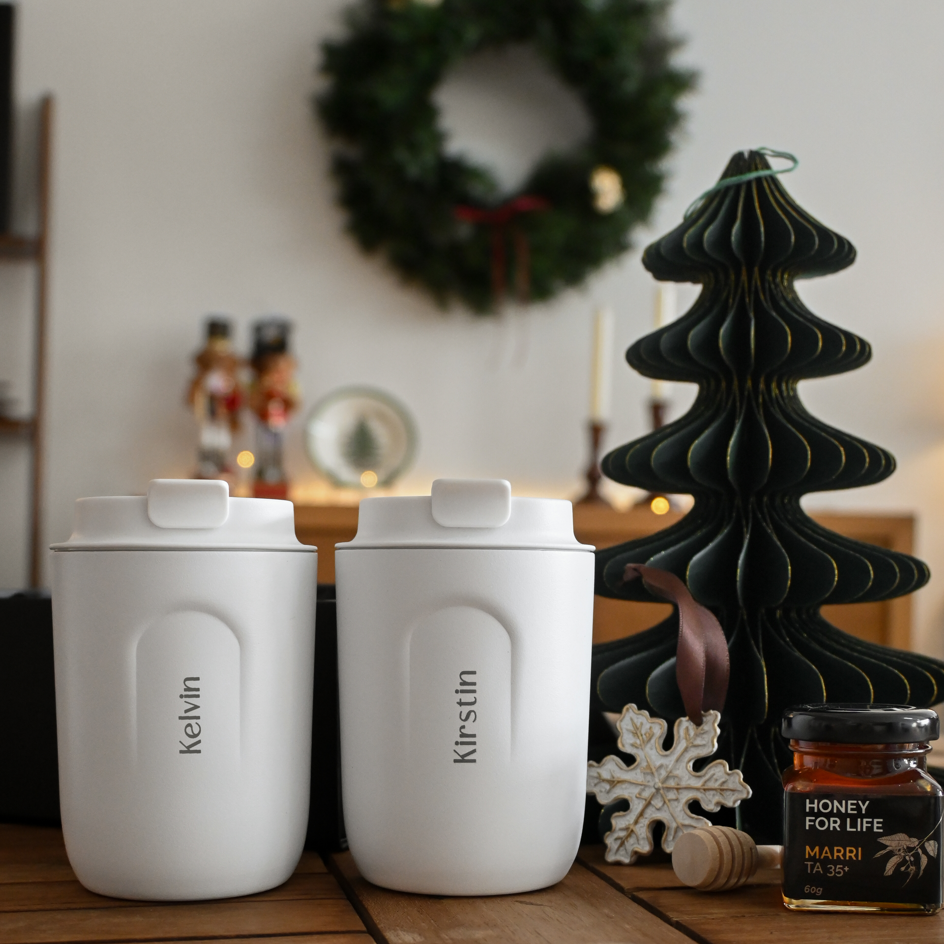 Personalised Couple Gift Set - Frosted Moments | Singapore