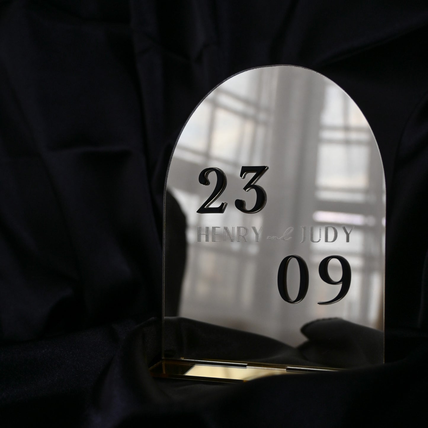 Personalised Wedding/Home Signage - Black & Gold