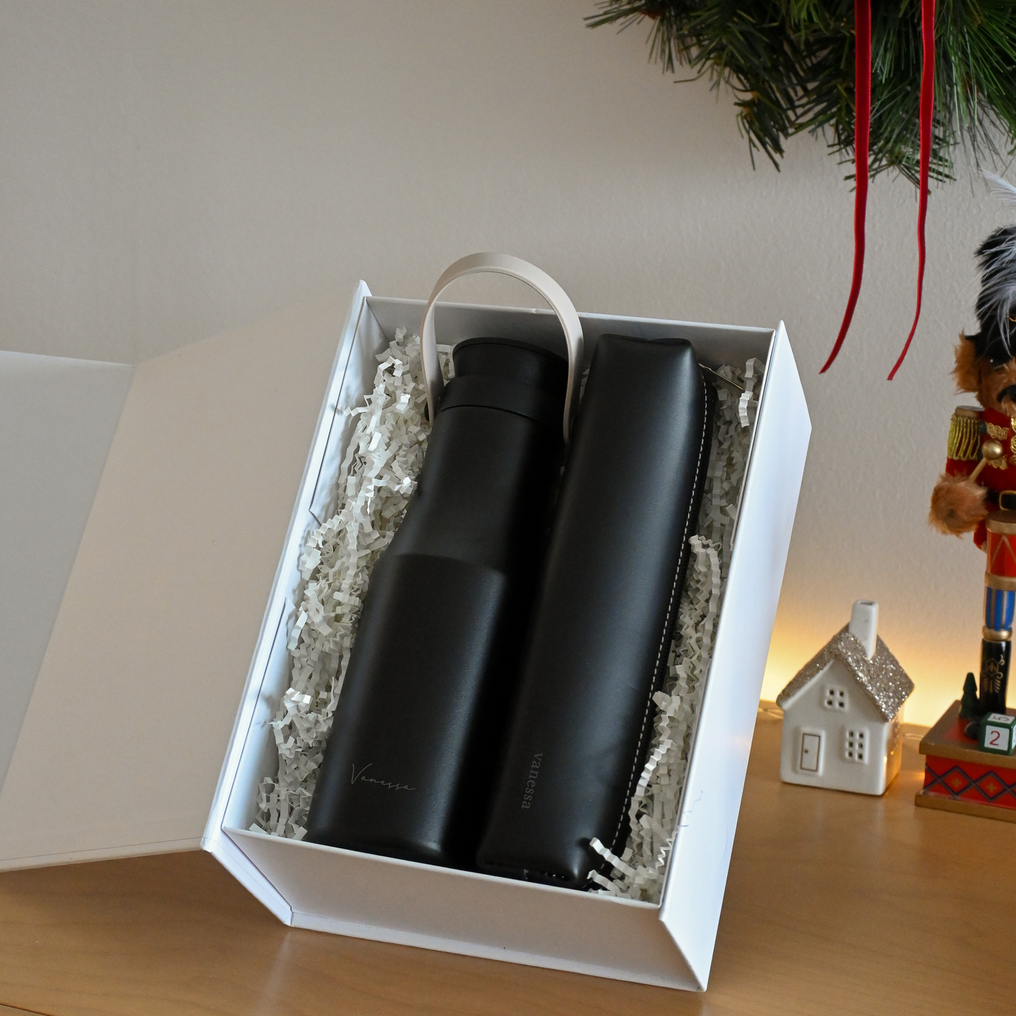Personalised Bottle & Pencil Case Refined Essentials Gift Set Singapore