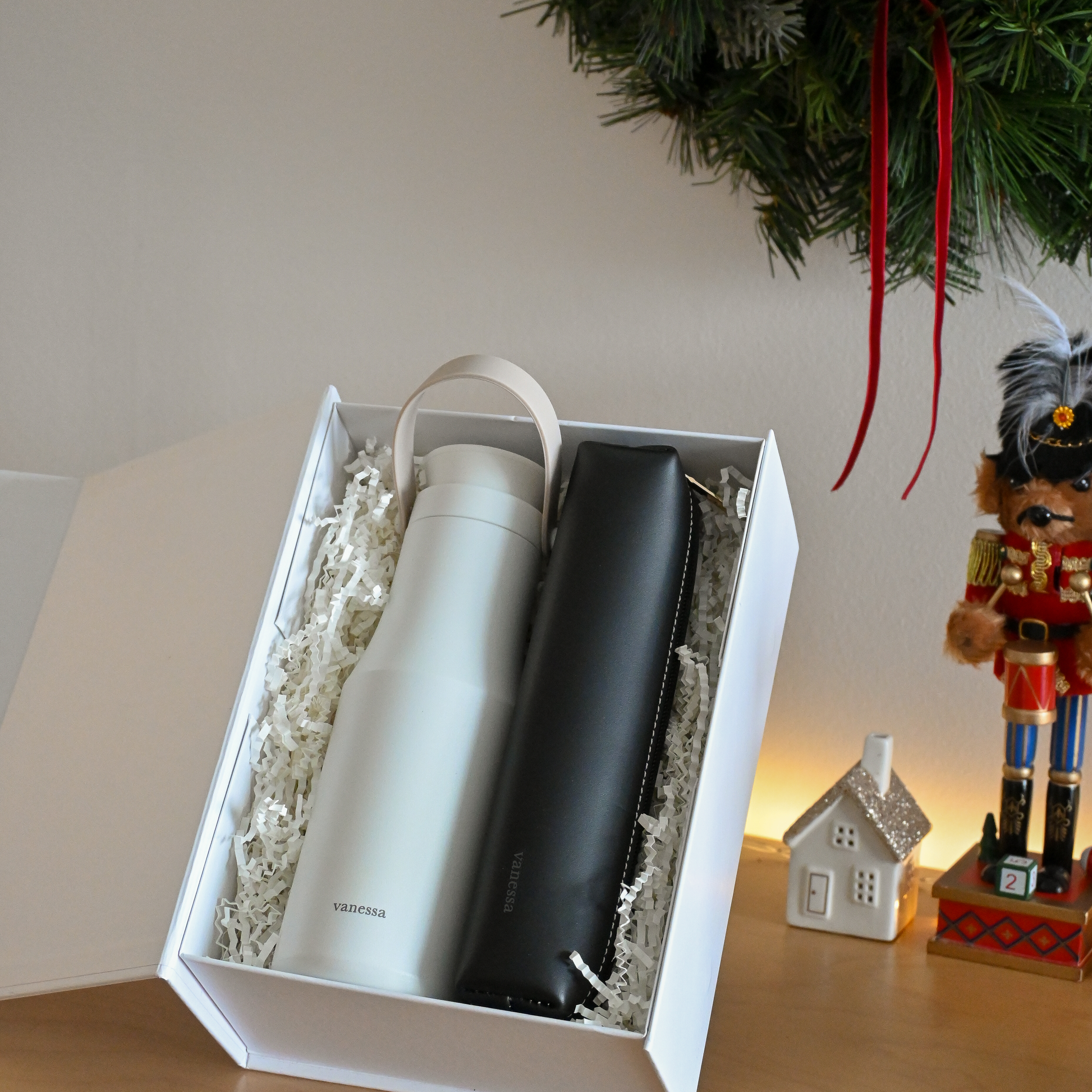 Personalised Bottle & Pencil Case Refined Essentials Gift Set Singapore