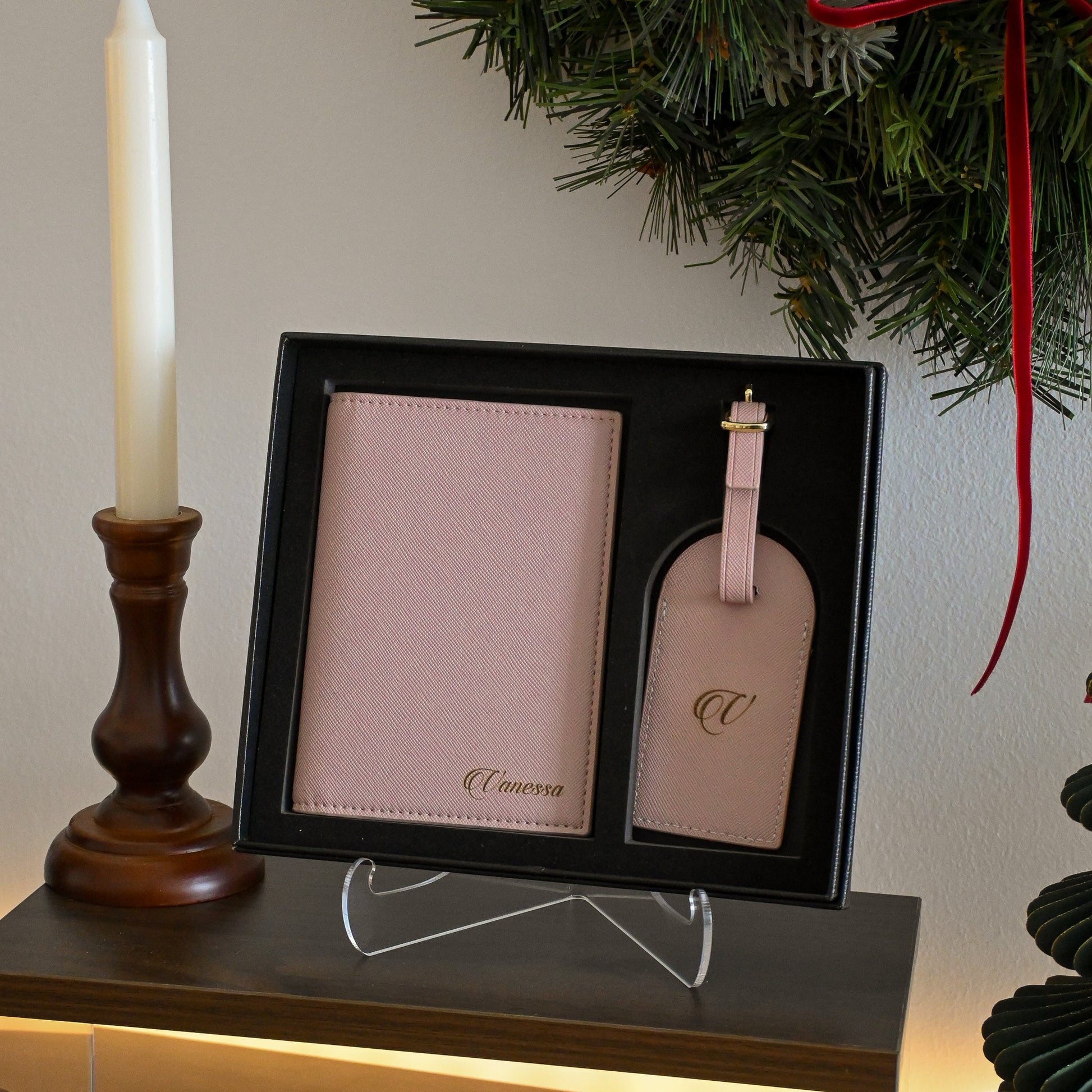 Personalised Passport Cover & Luggage Tag Set | Singapore
