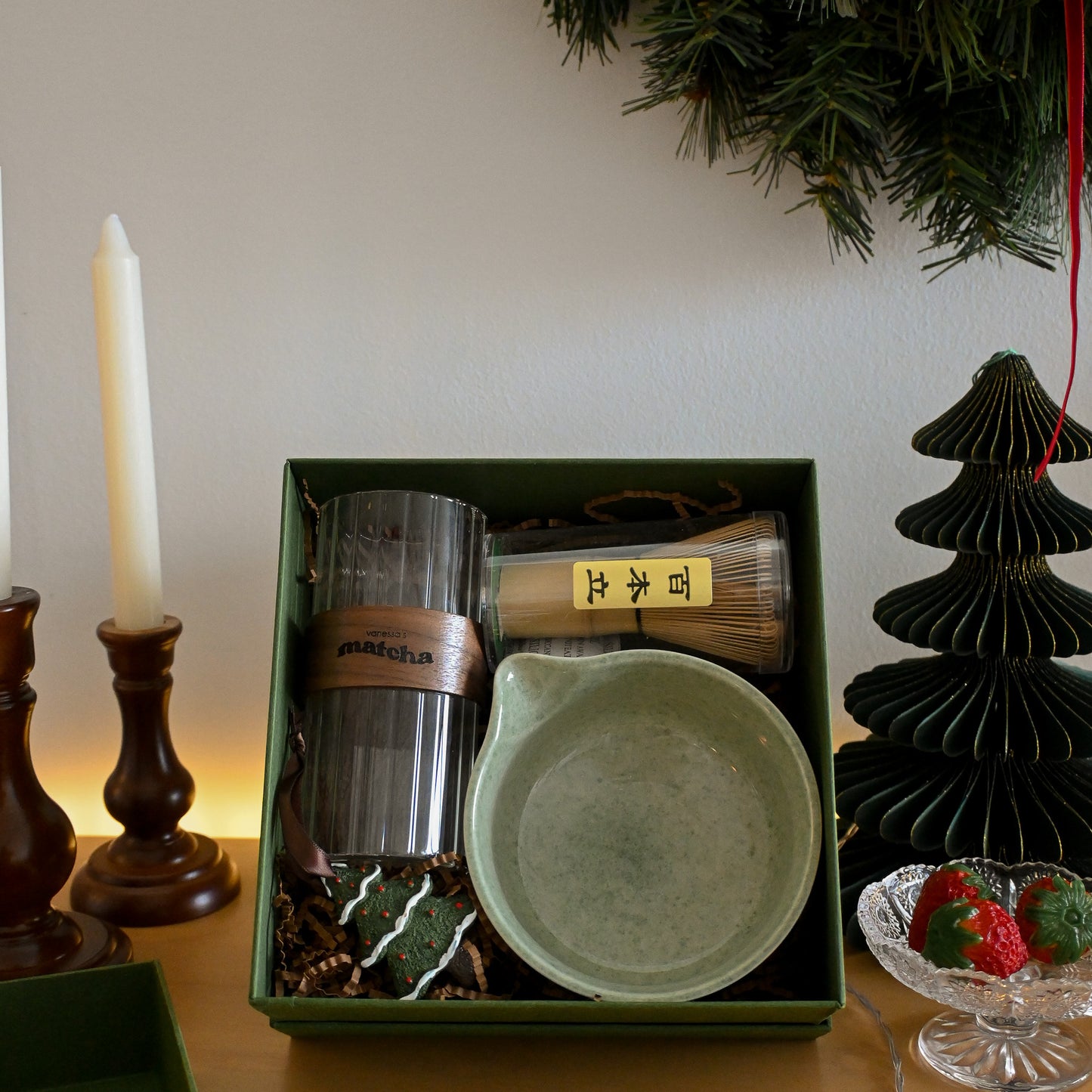 Personalised Whisked Away Matcha Christmas Gift Set Singapore