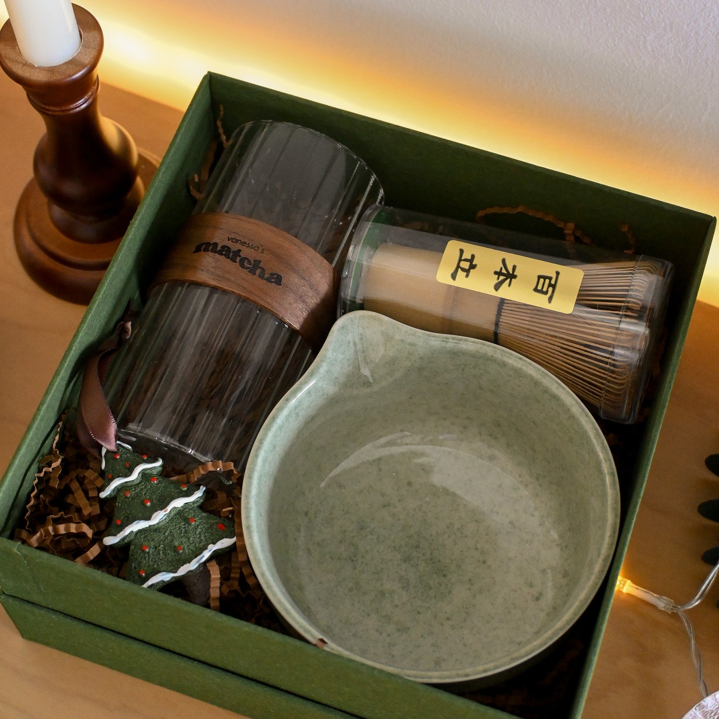 Personalised Whisked Away Matcha Christmas Gift Set Singapore
