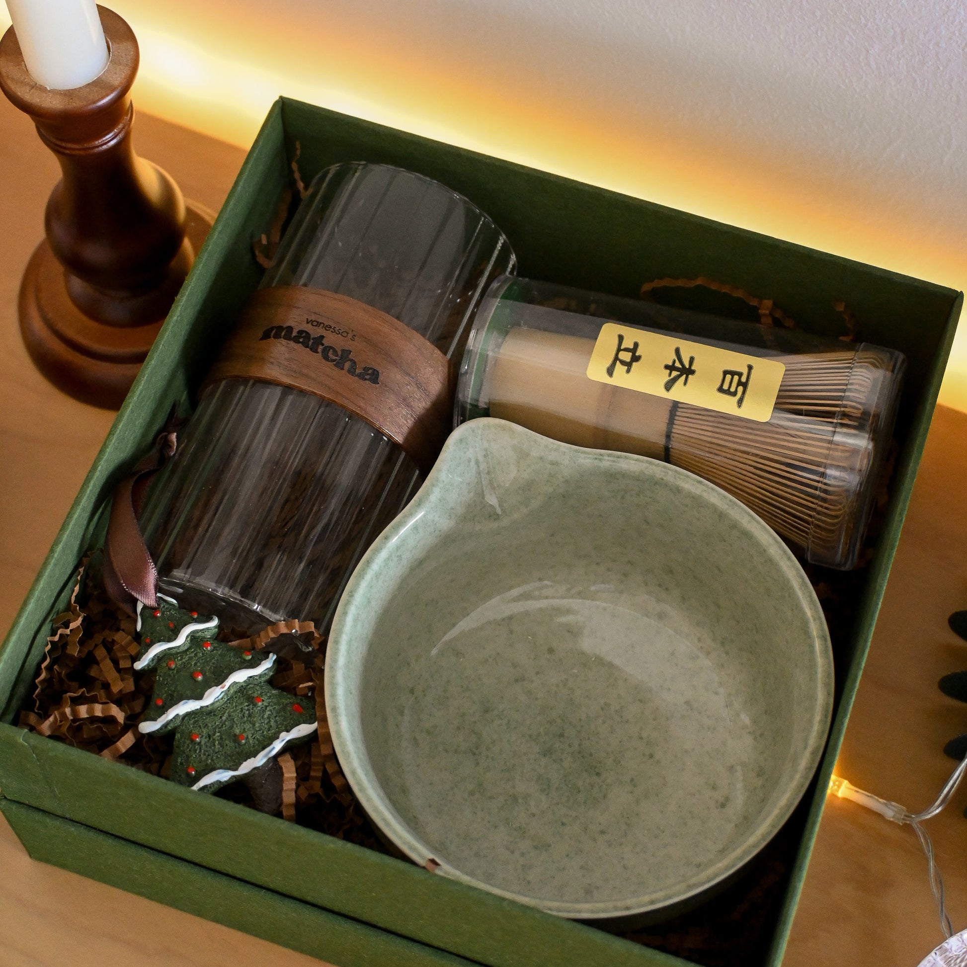 Personalised Whisked Away Matcha Christmas Gift Set Singapore