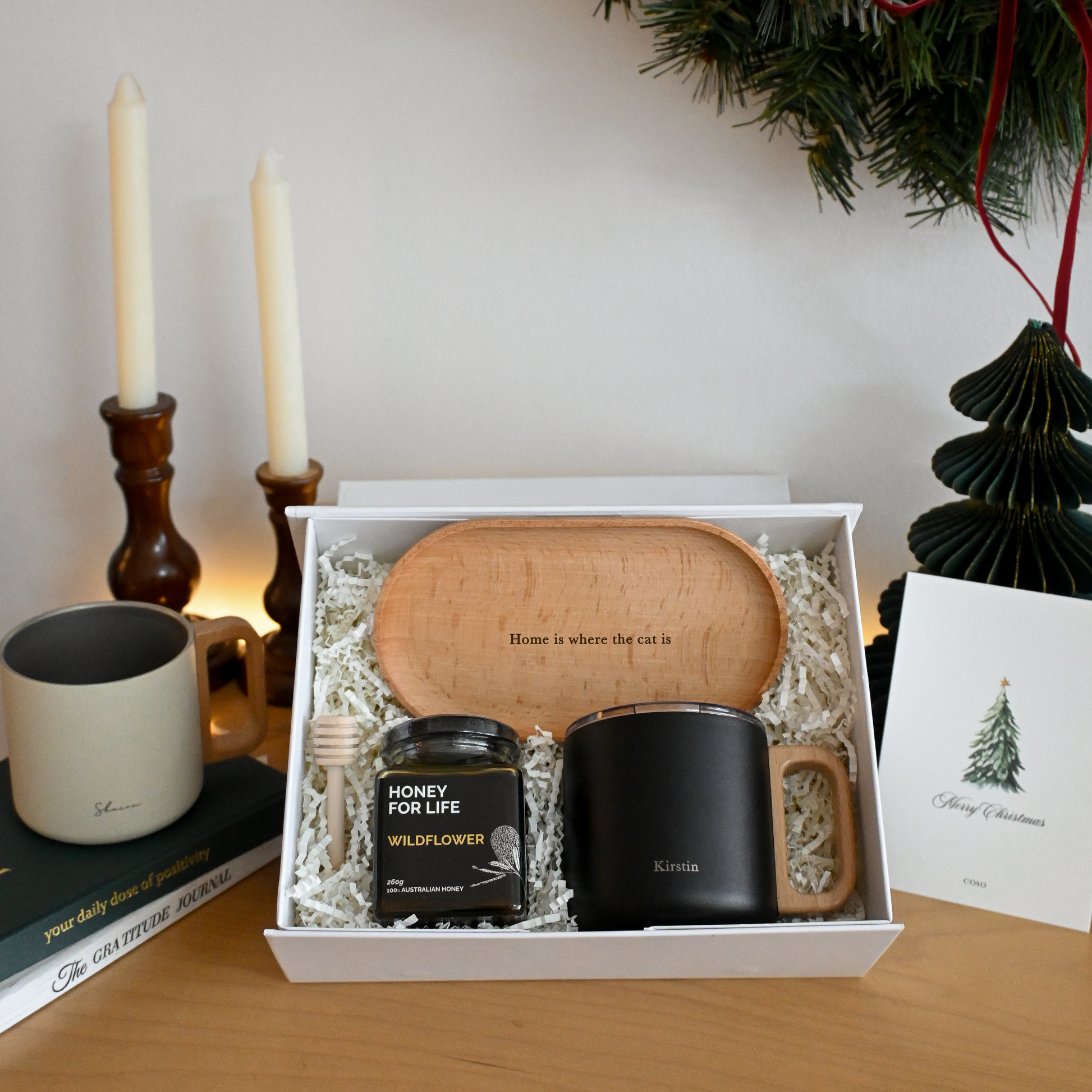 Personalised Wildflower Christmas Gift Set Singapore