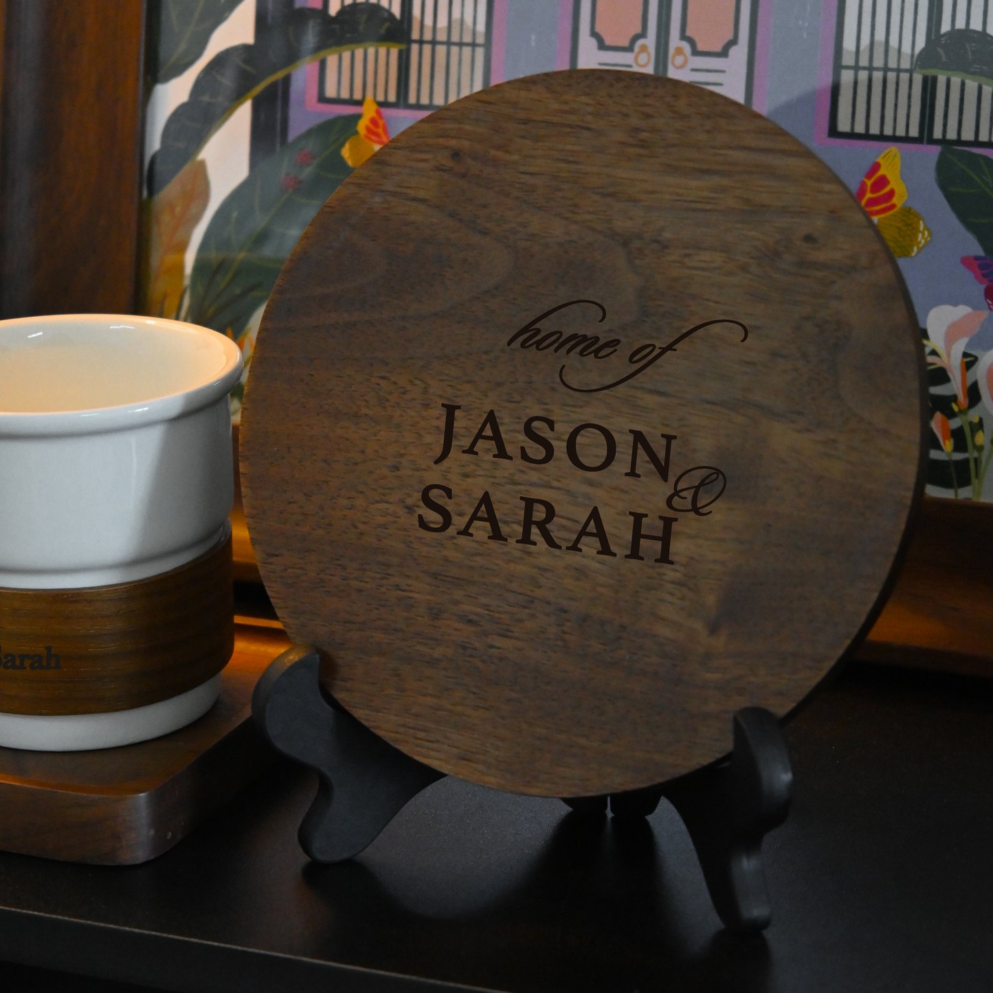 Personalised Housewarming Gift Set - The Walnut Tranquility Singapore