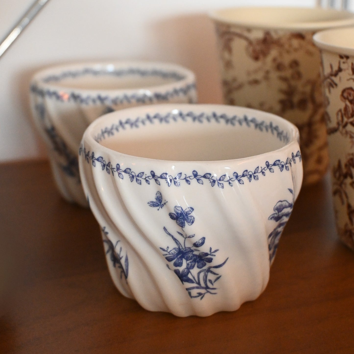 Blue Porcelain Design Cup
