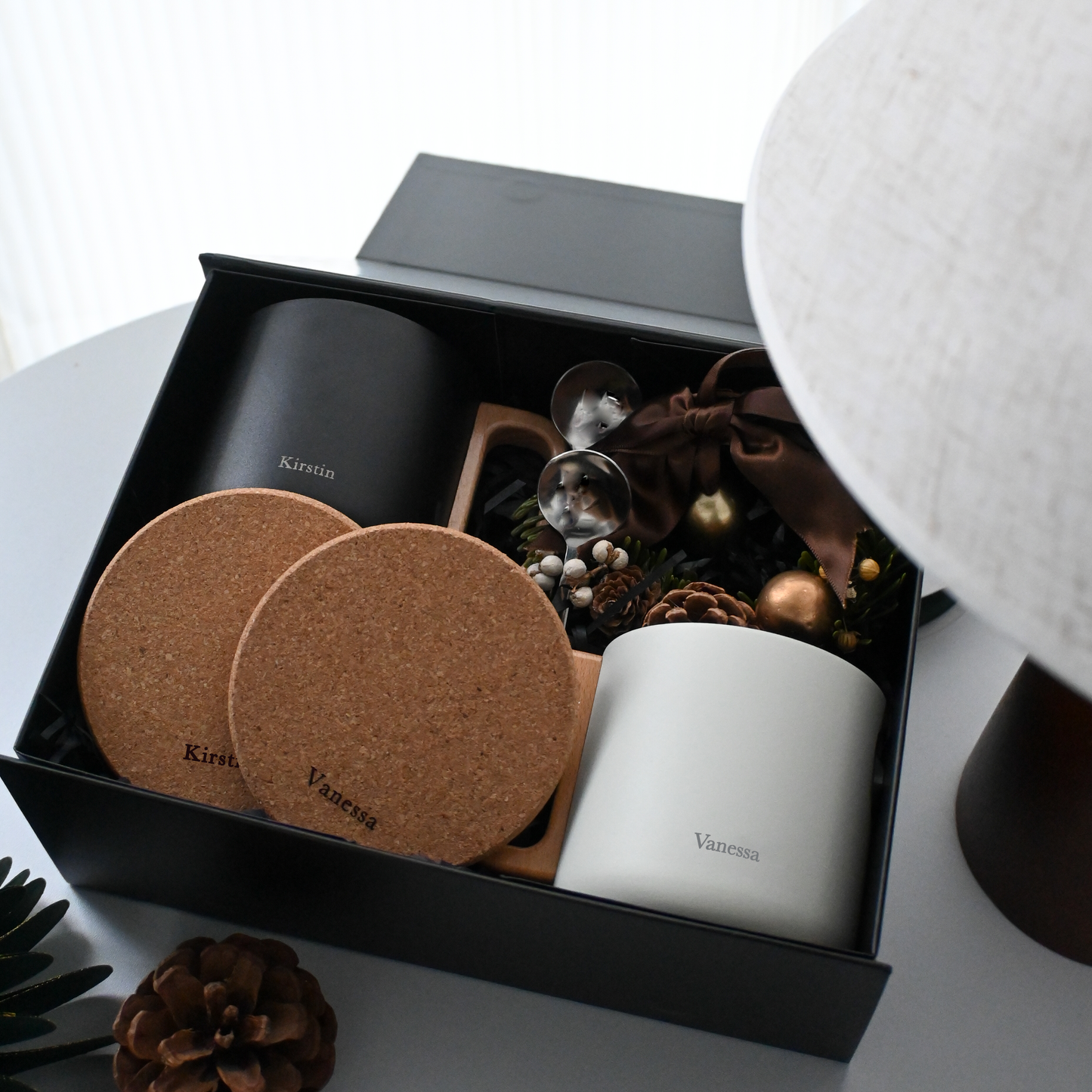 Personalised Couple Christmas Gift Set Singapore - Under the Mistletoe