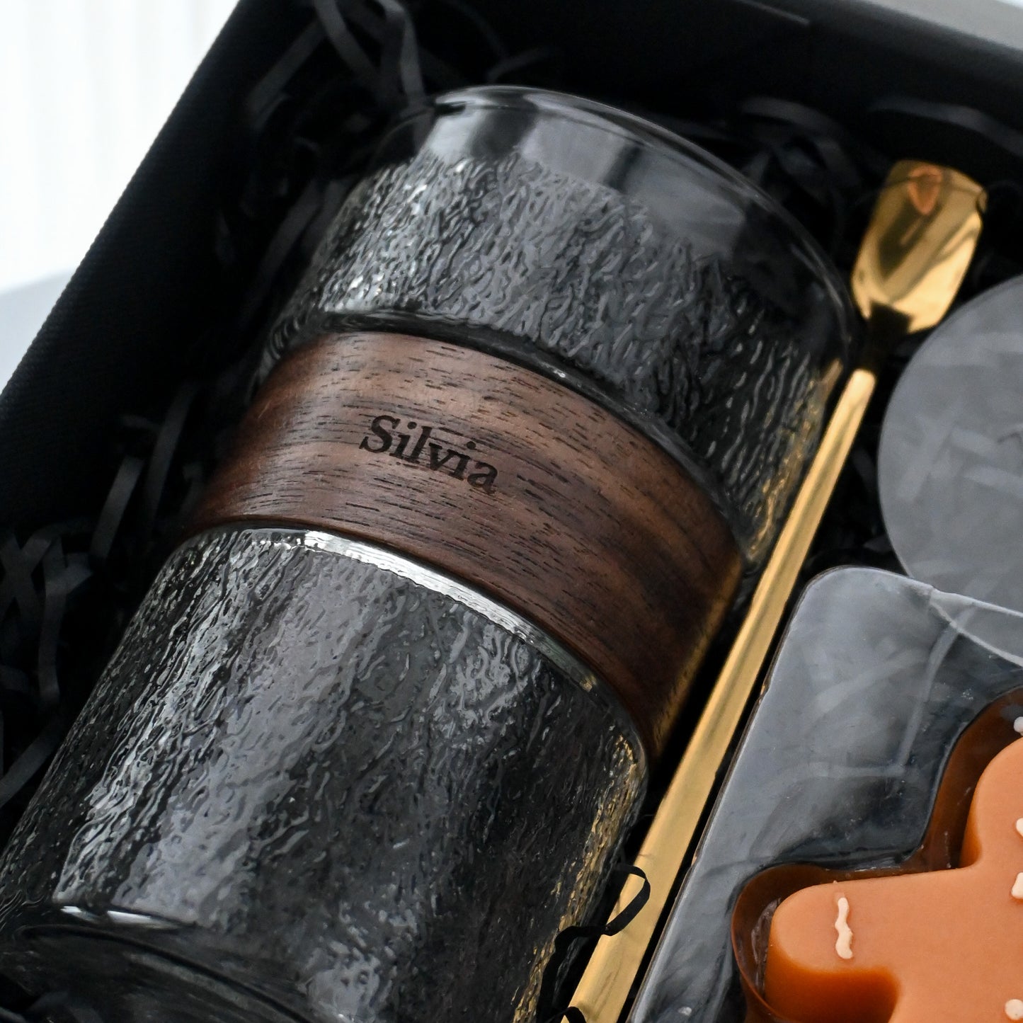 Personalised Walnut Sleigh Christmas Gift Set Singapore