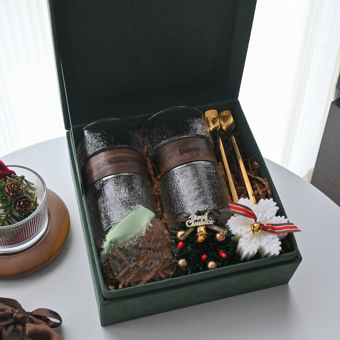 Personalised Couple Christmas Gift Set - Jingle in Love II Singapore