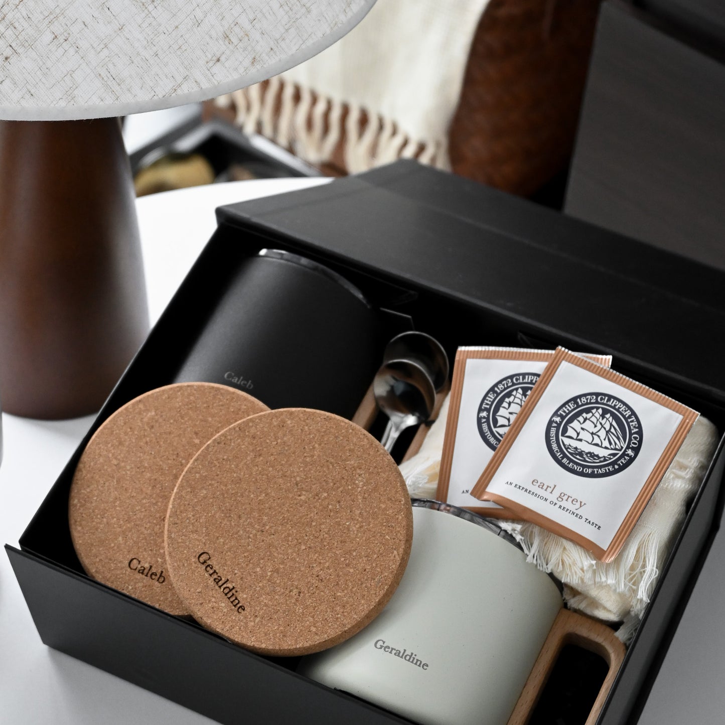 Personalised Housewarming/Wedding Couple Gift Set - Love in Pairs Singapore