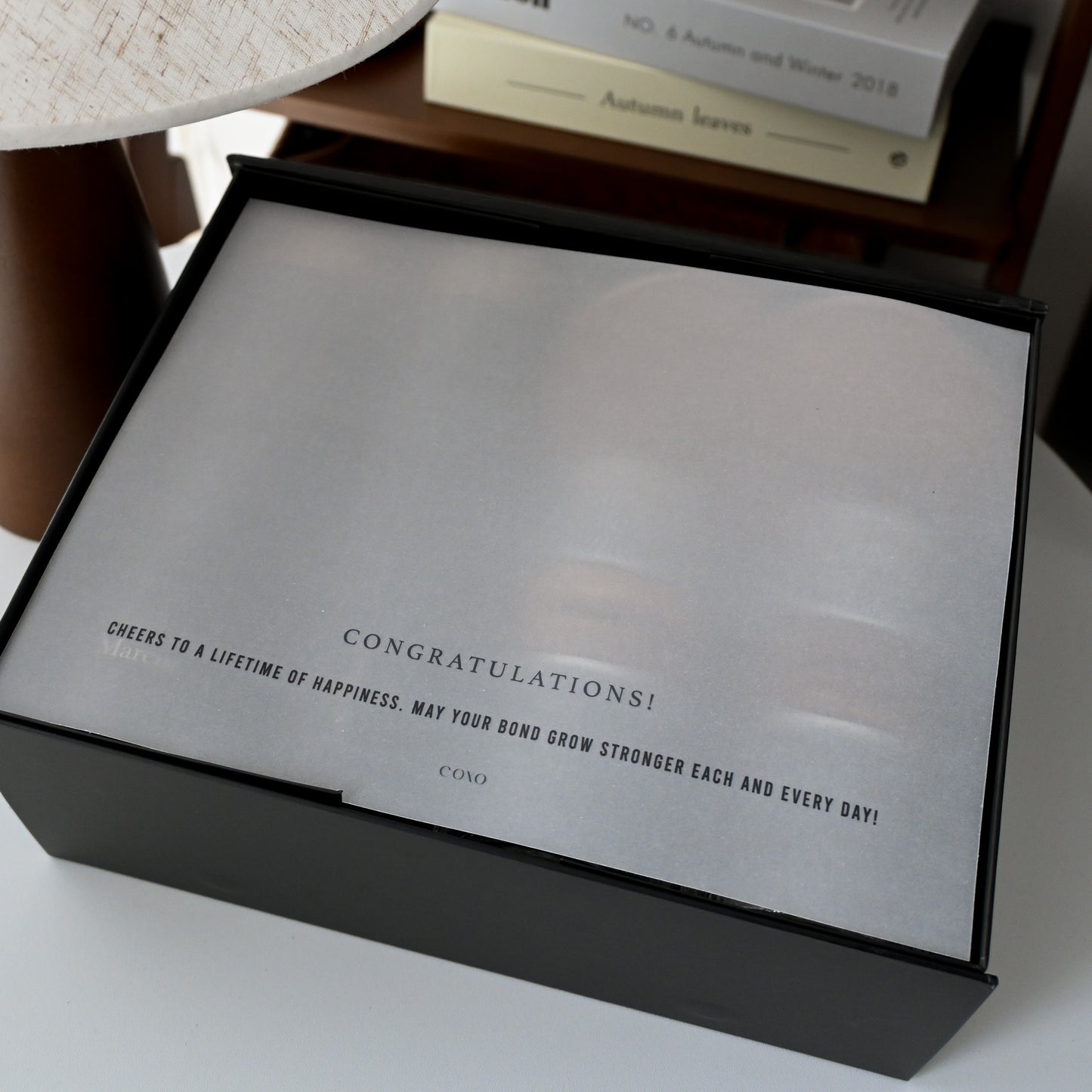 Personalised Housewarming/Wedding/Anniversary Couple Gift Set - Eternal Bond Singapore