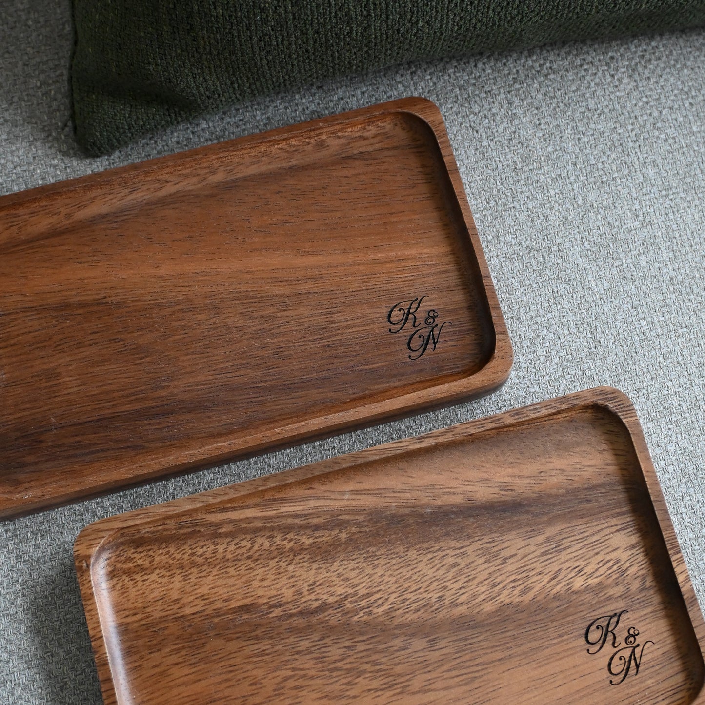 Personalised Acacia Wooden Tray Singapore
