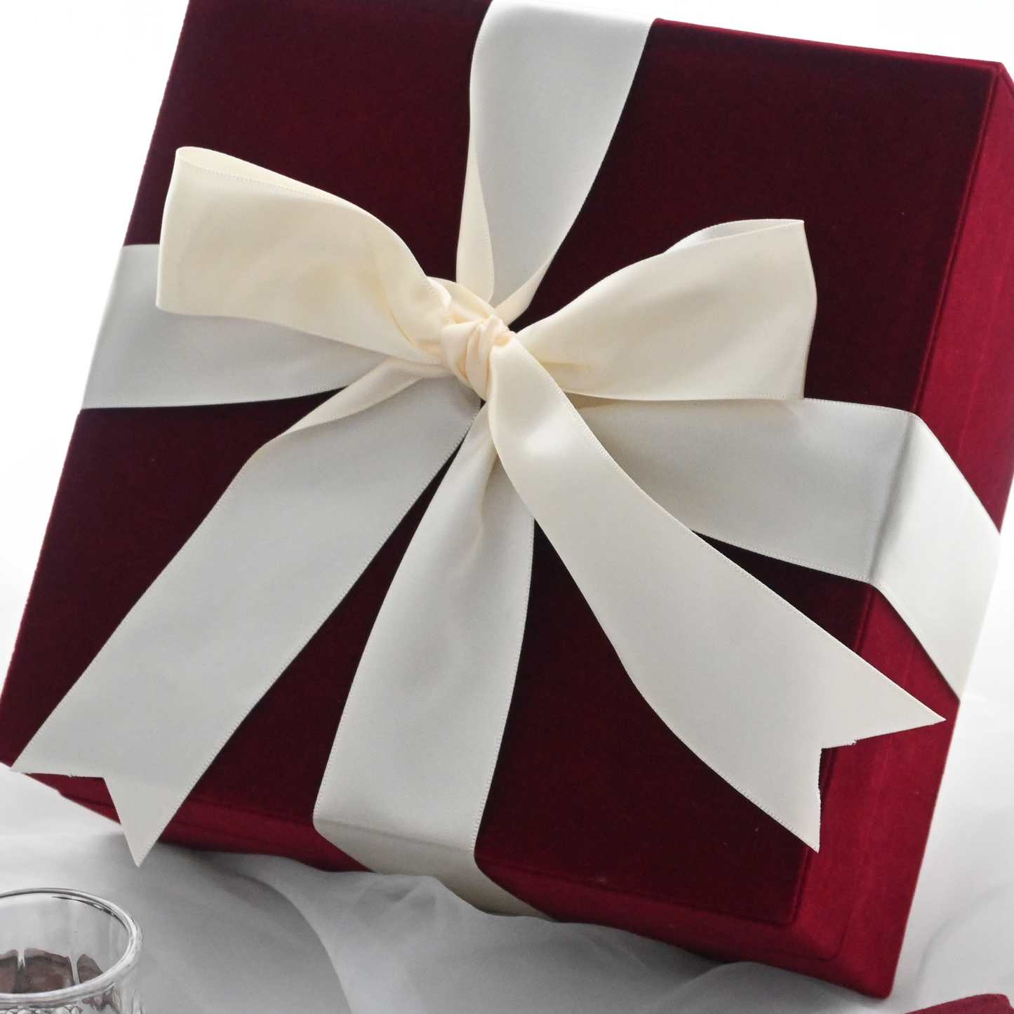 Personalised Wedding Gift Set for Couples - Woven in Rosso Singapore