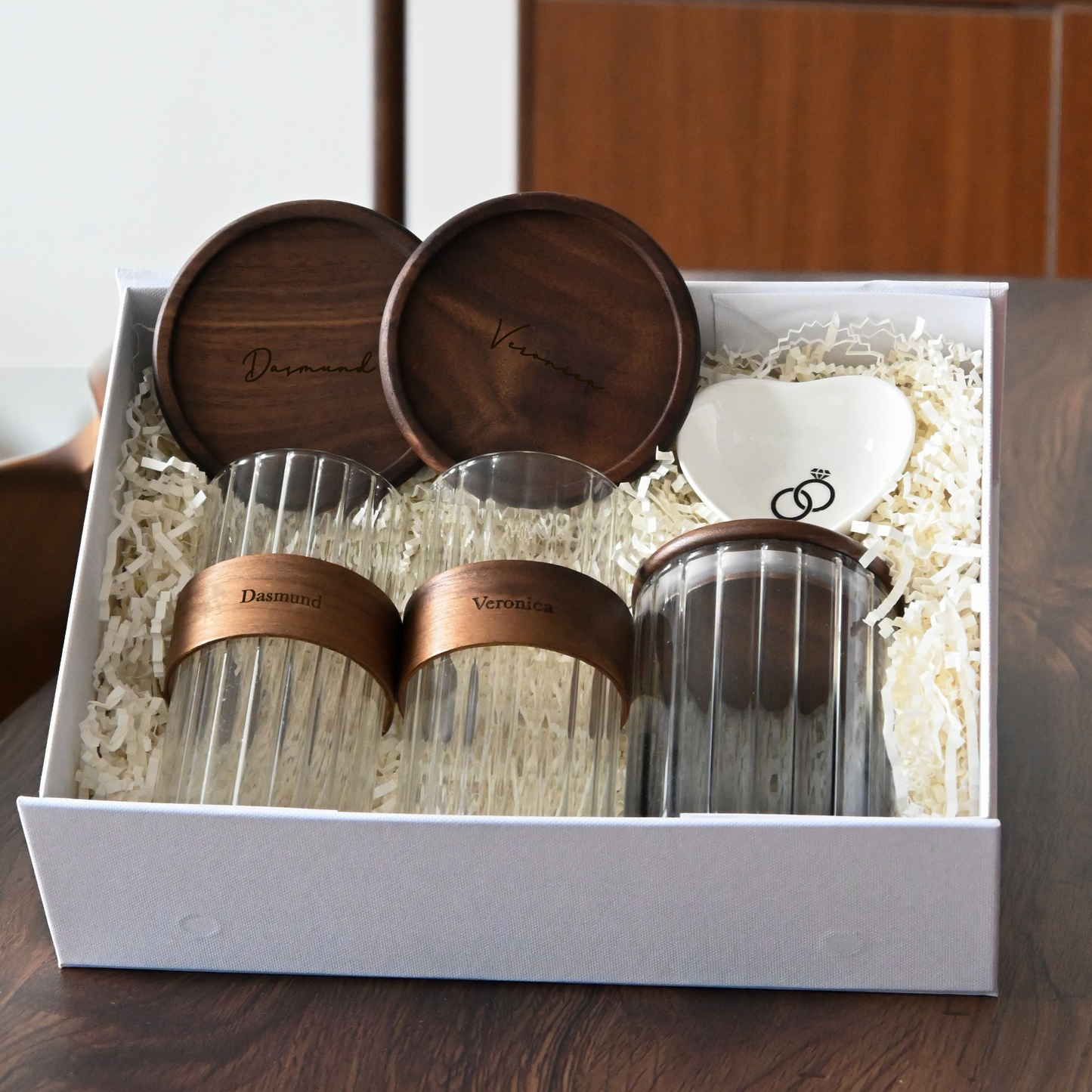 Personalised Couple Gift Set - The Heart of Home Singapore