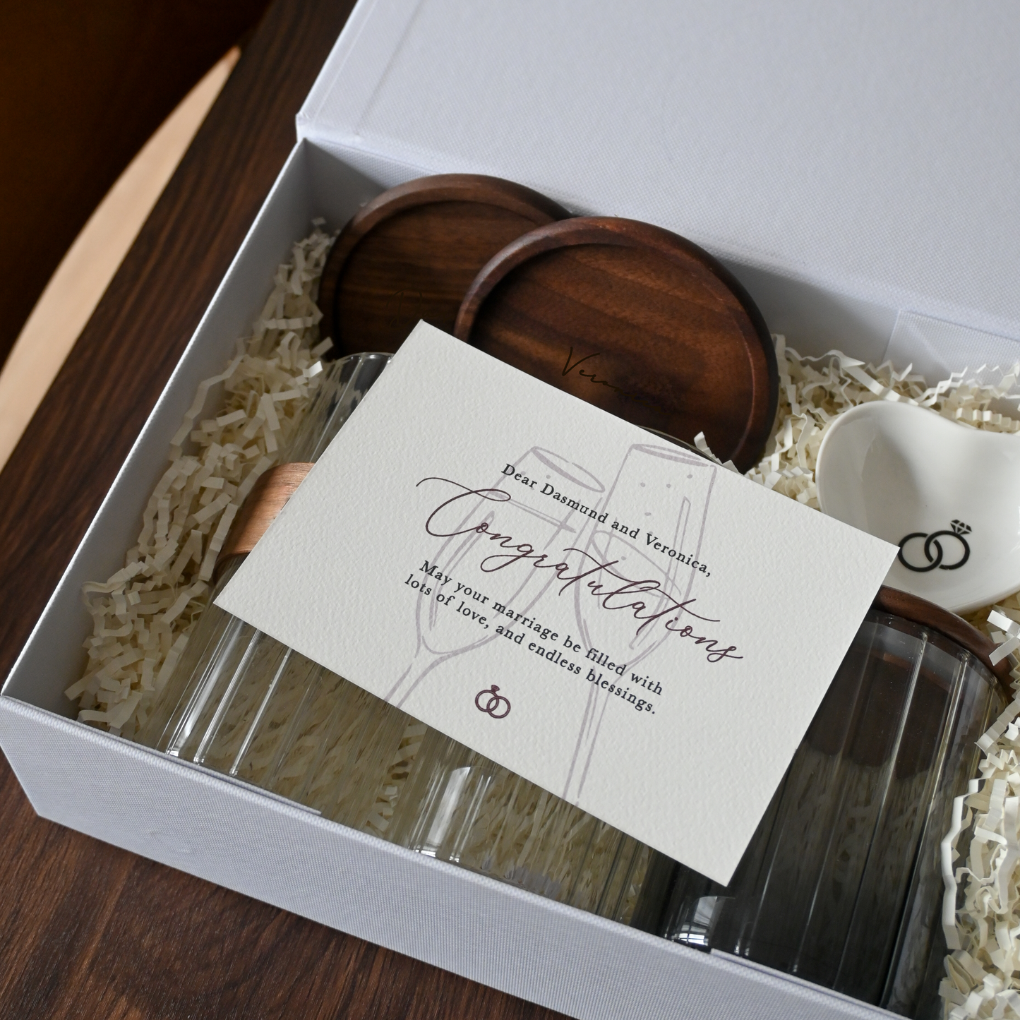 Personalised Couple Gift Set - The Heart of Home Singapore