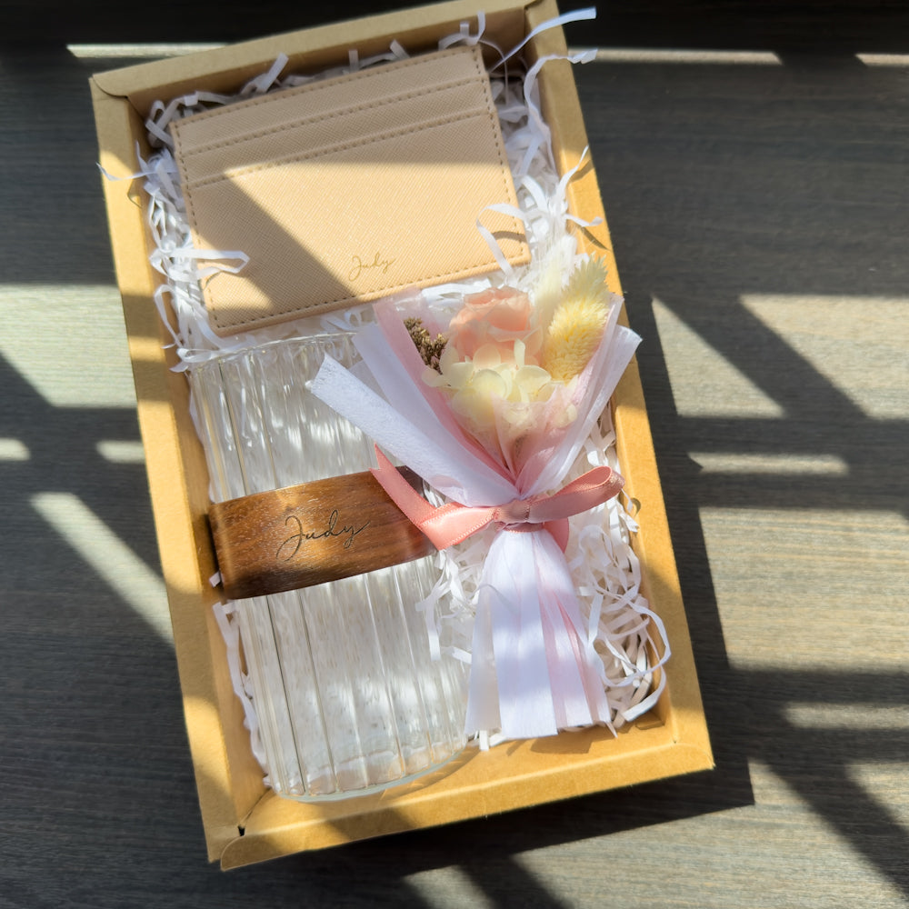 Personalised For Her Gift Set Cup Cardholder Singapore