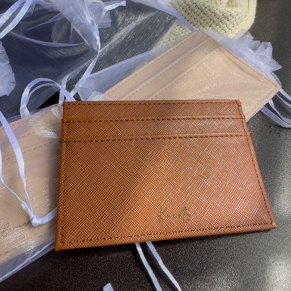 Personalised Engraved Cardholder Gift Singapore