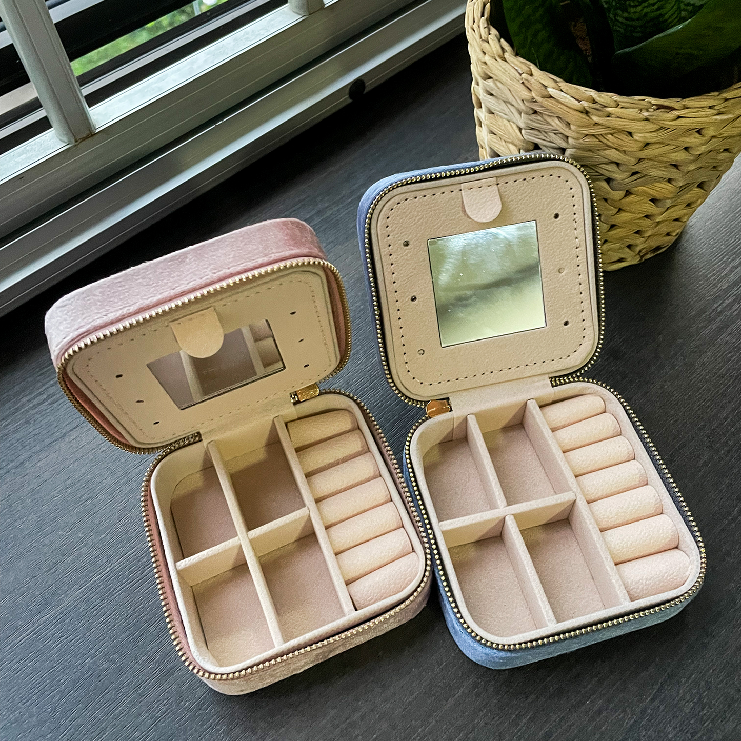 Personalised For Her Gift Set Jewellery Organiser Bag Singapore