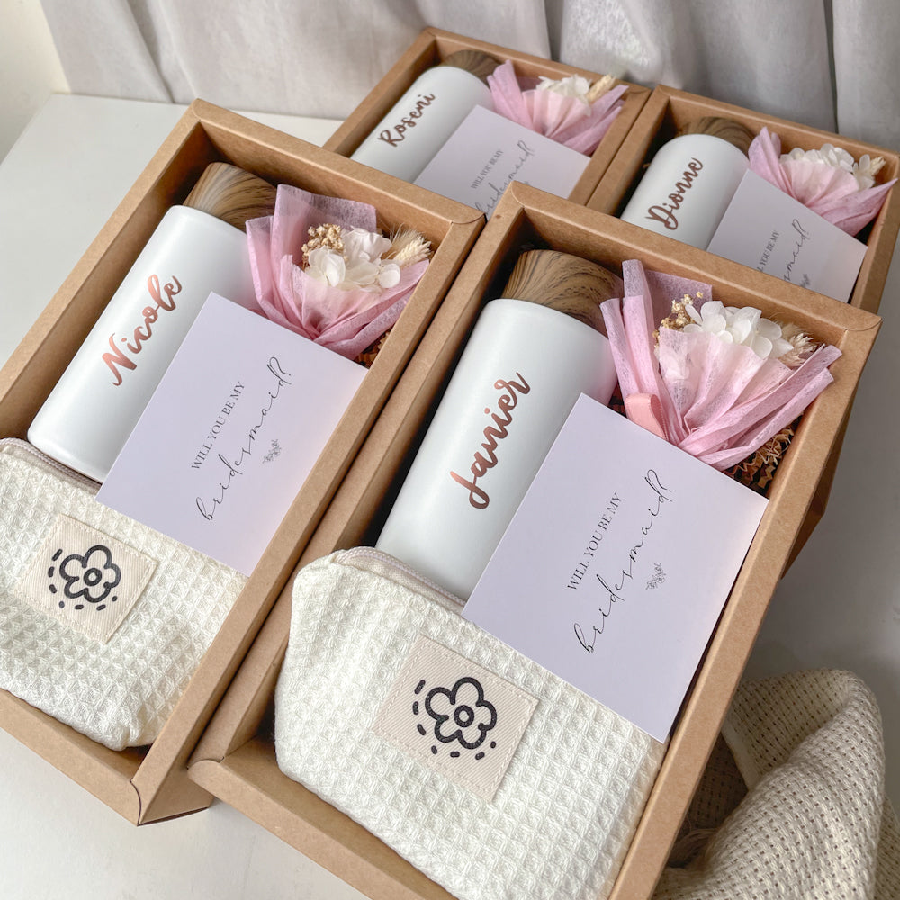 Personalised bridesmaids gift set singapore