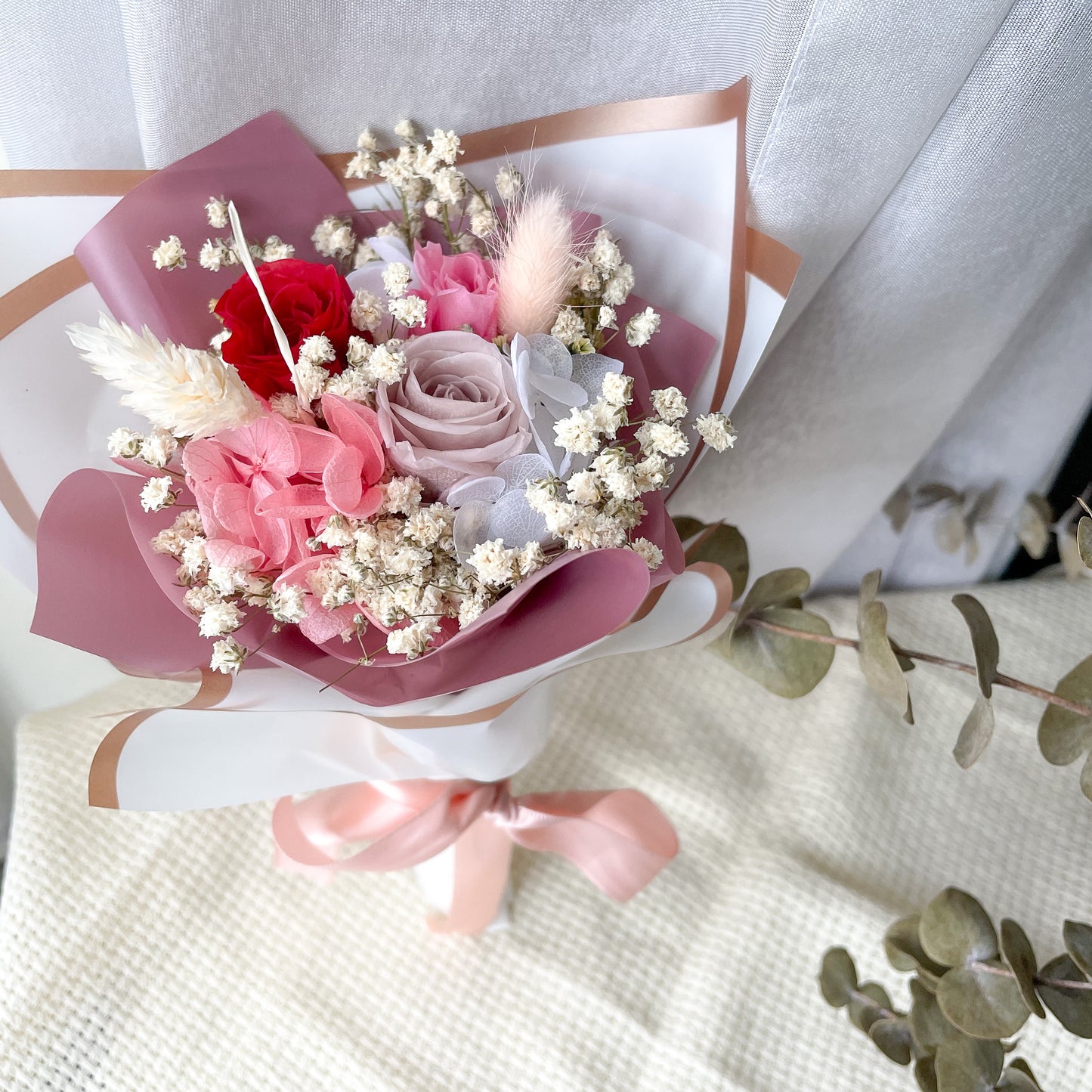 Preserved Flowers Bouquet - Adore