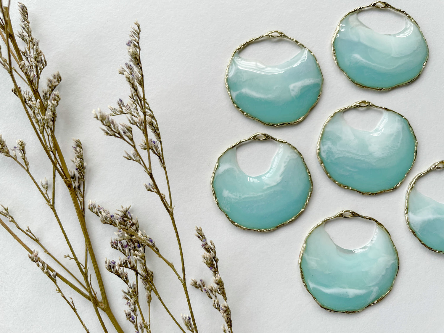 Handmade Resin Earrings