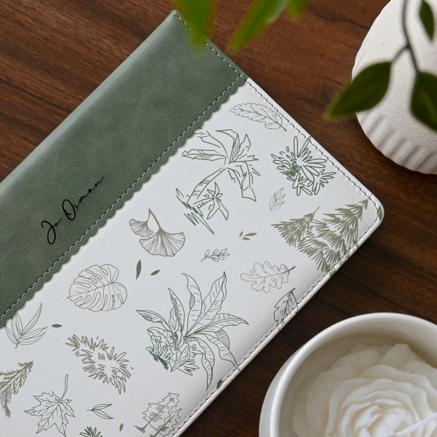 Personalised Botanical Notebook Singapore