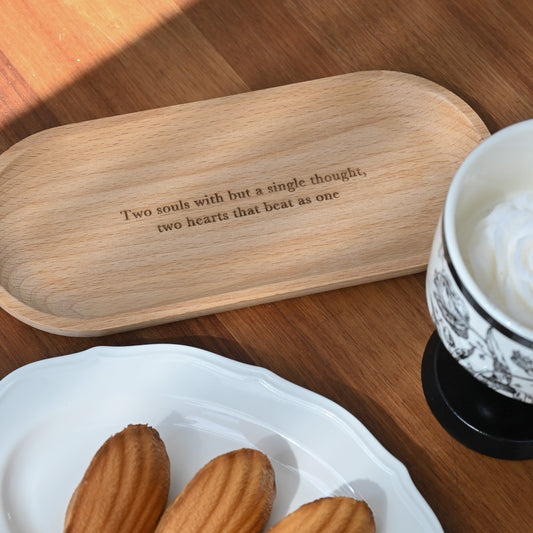 Personalised wooden trinket tray singapore