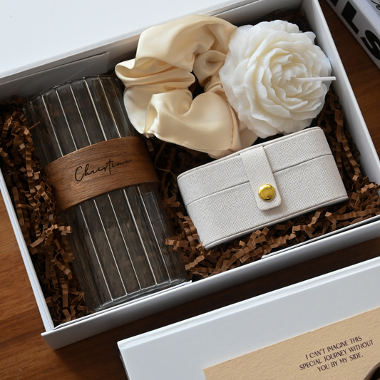 Personalised Bridesmaids Gift Set - Latte Love Singapore