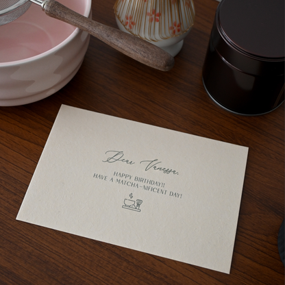 Personalised Matcha & Me Gift Set Singapore