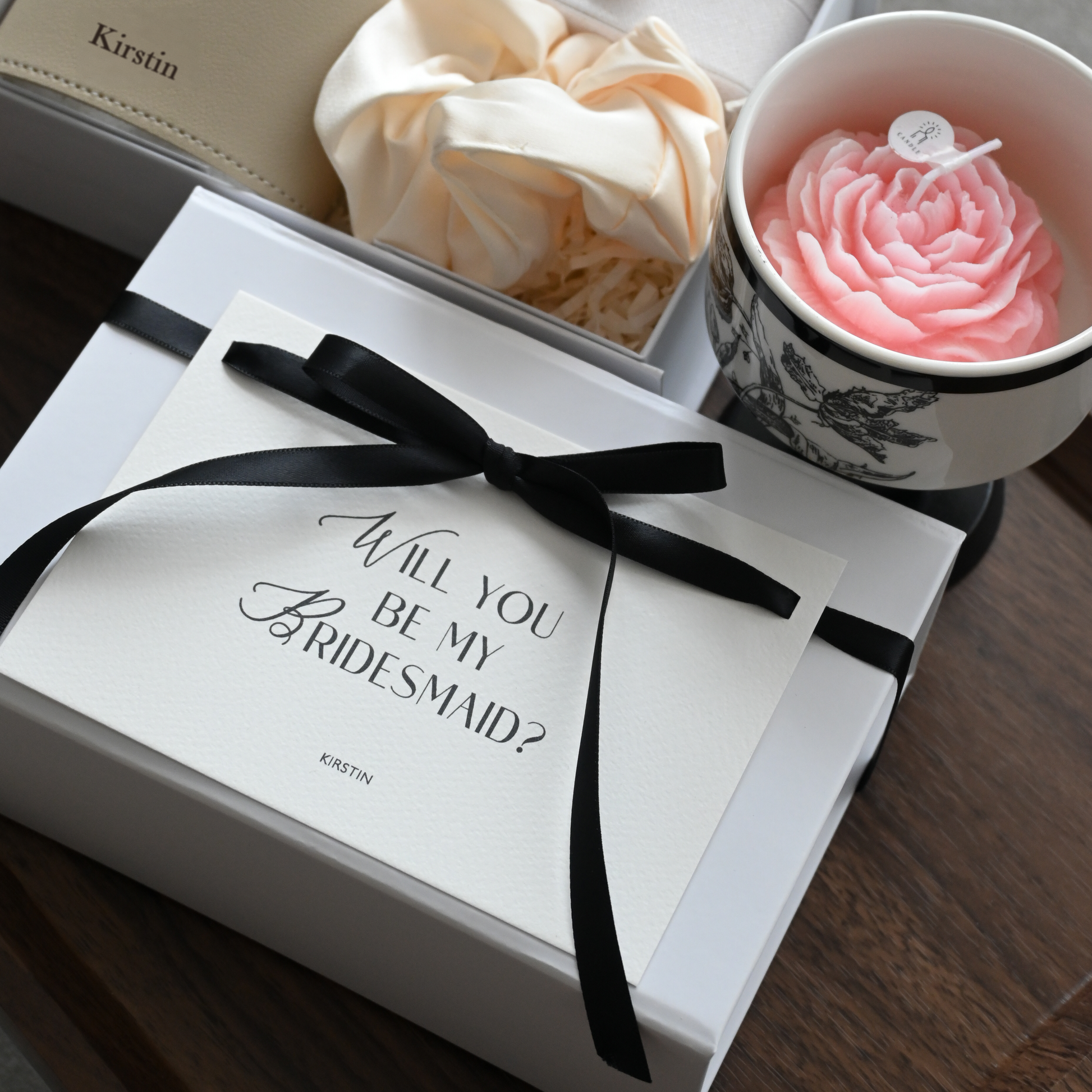 Personalised Bridesmaids Gift Set - Knot of Grace Singapore
