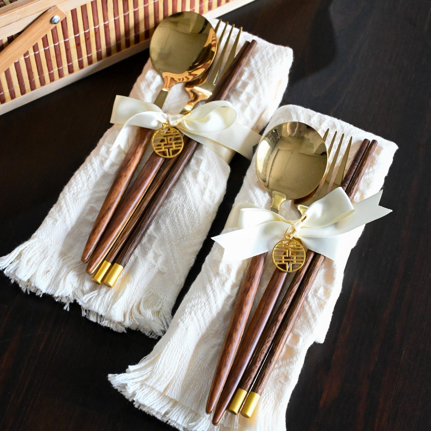 Wedding Favours / Door Gifts - Metal Cutlery Set Singapore