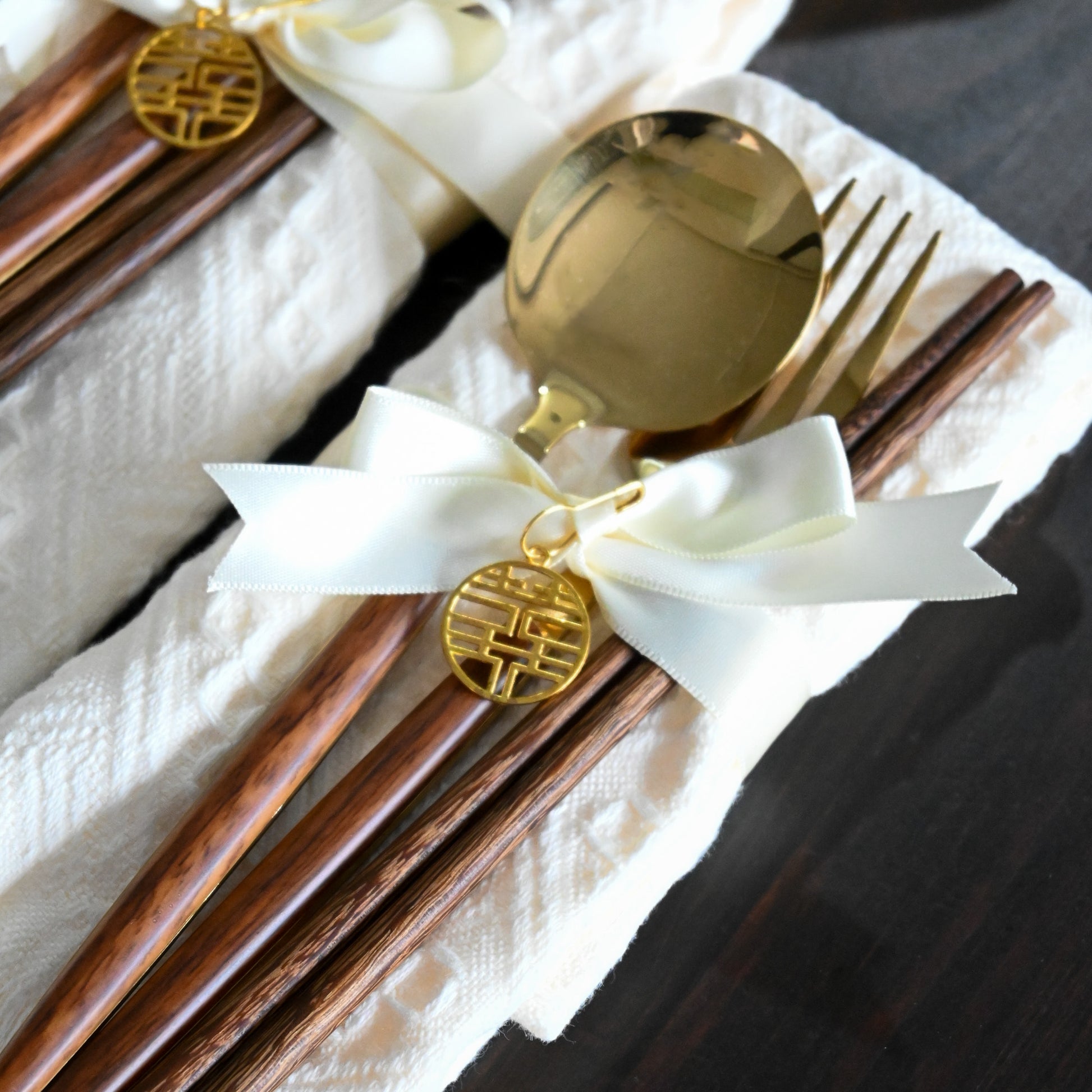 Wedding Favours / Door Gifts - Metal Cutlery Set Singapore