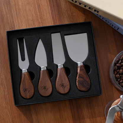 Personalised Cheese Fork & Knife Set | Singapore