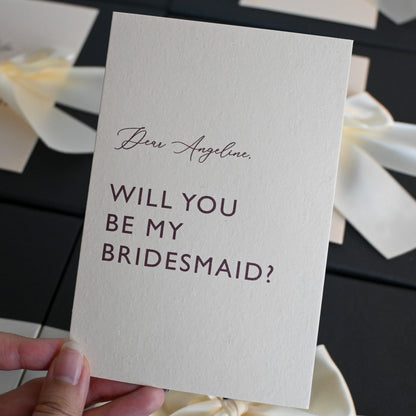 Personalised Ivory & Black Gift Box Singapore