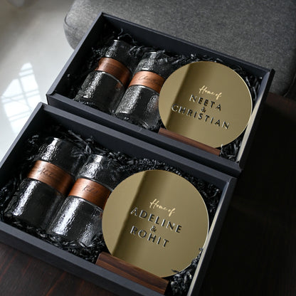 Personalised Couple Cups Gift Set Wedding Housewarming Singapore