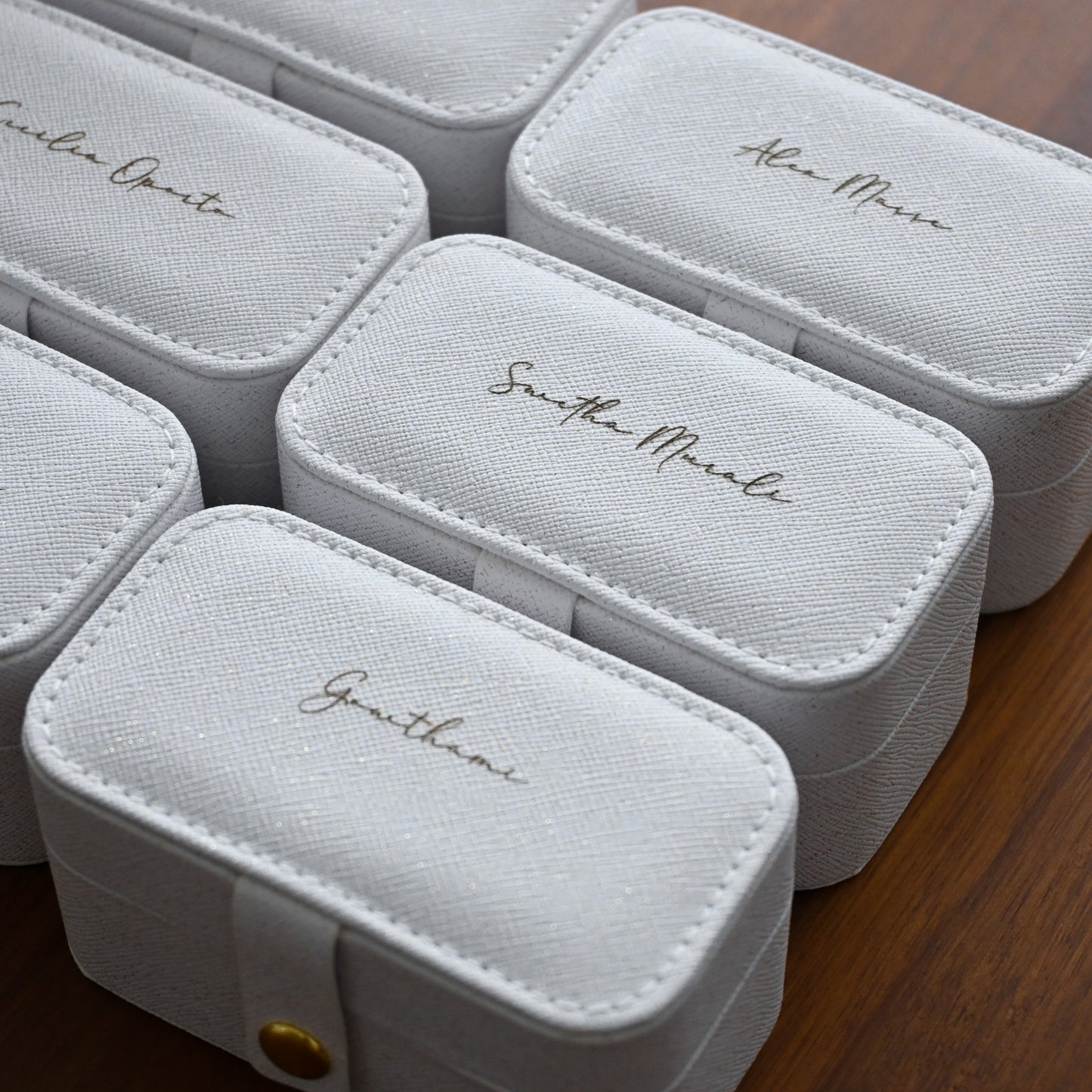 Personalised White Jewellery Organiser (Mini) Singapore