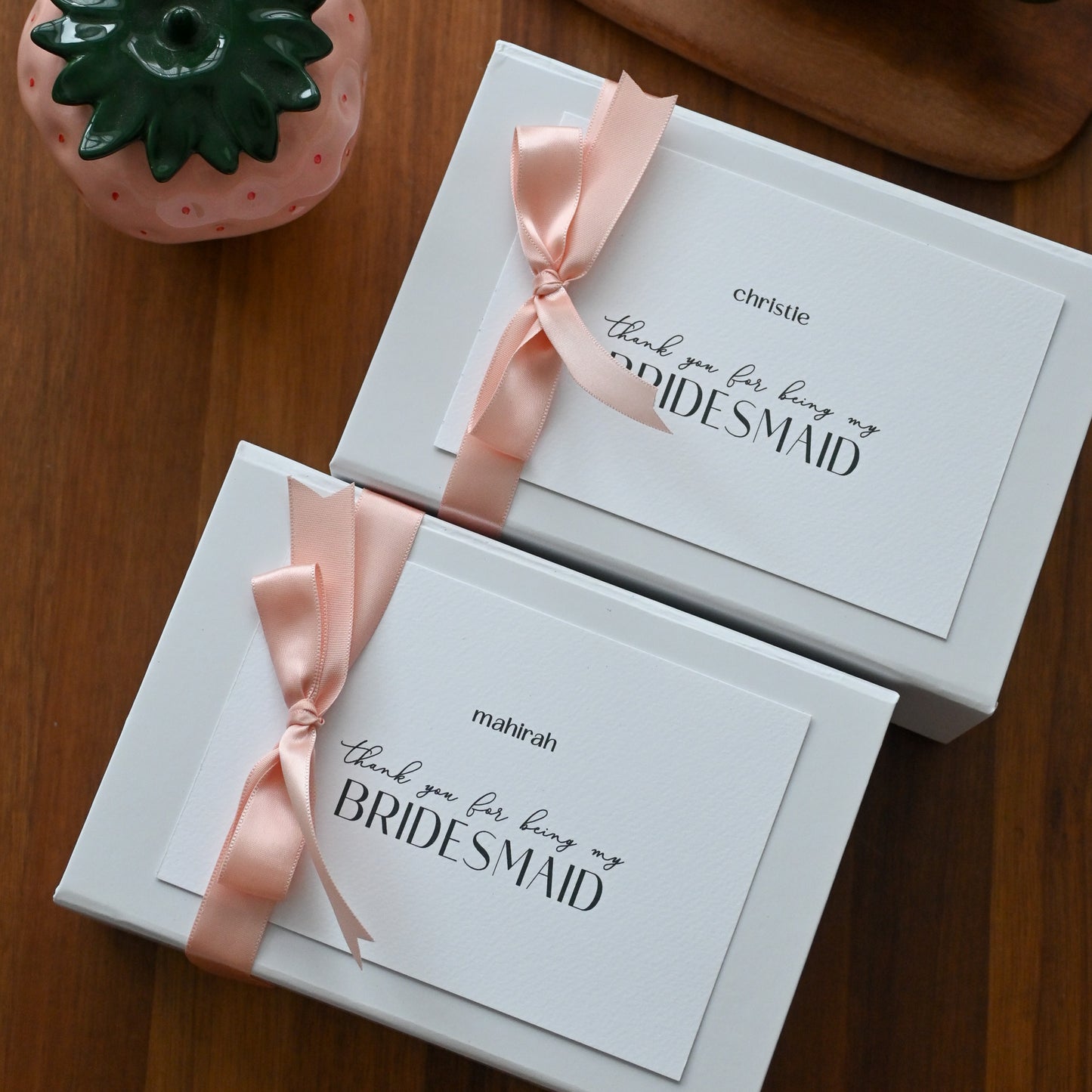Personalised Bridesmaids Gift Set Singapore